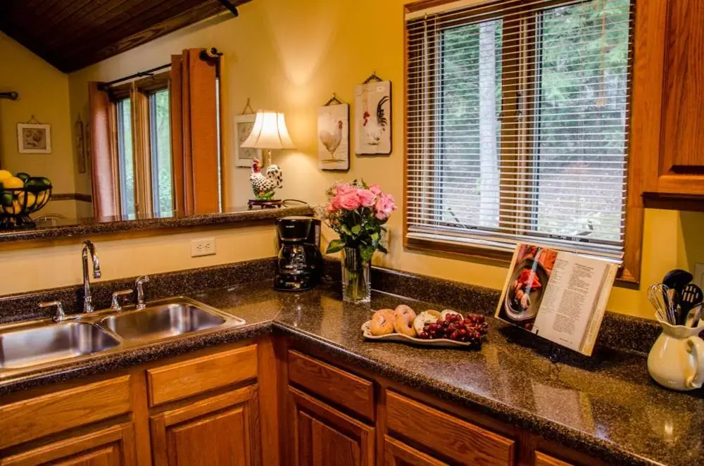 Kitchen or kitchenette, Kitchen/Kitchenette in Asheville Cabins of Willow Winds