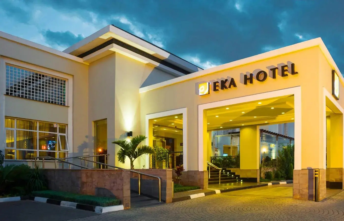 Facade/entrance in Eka Hotel Nairobi