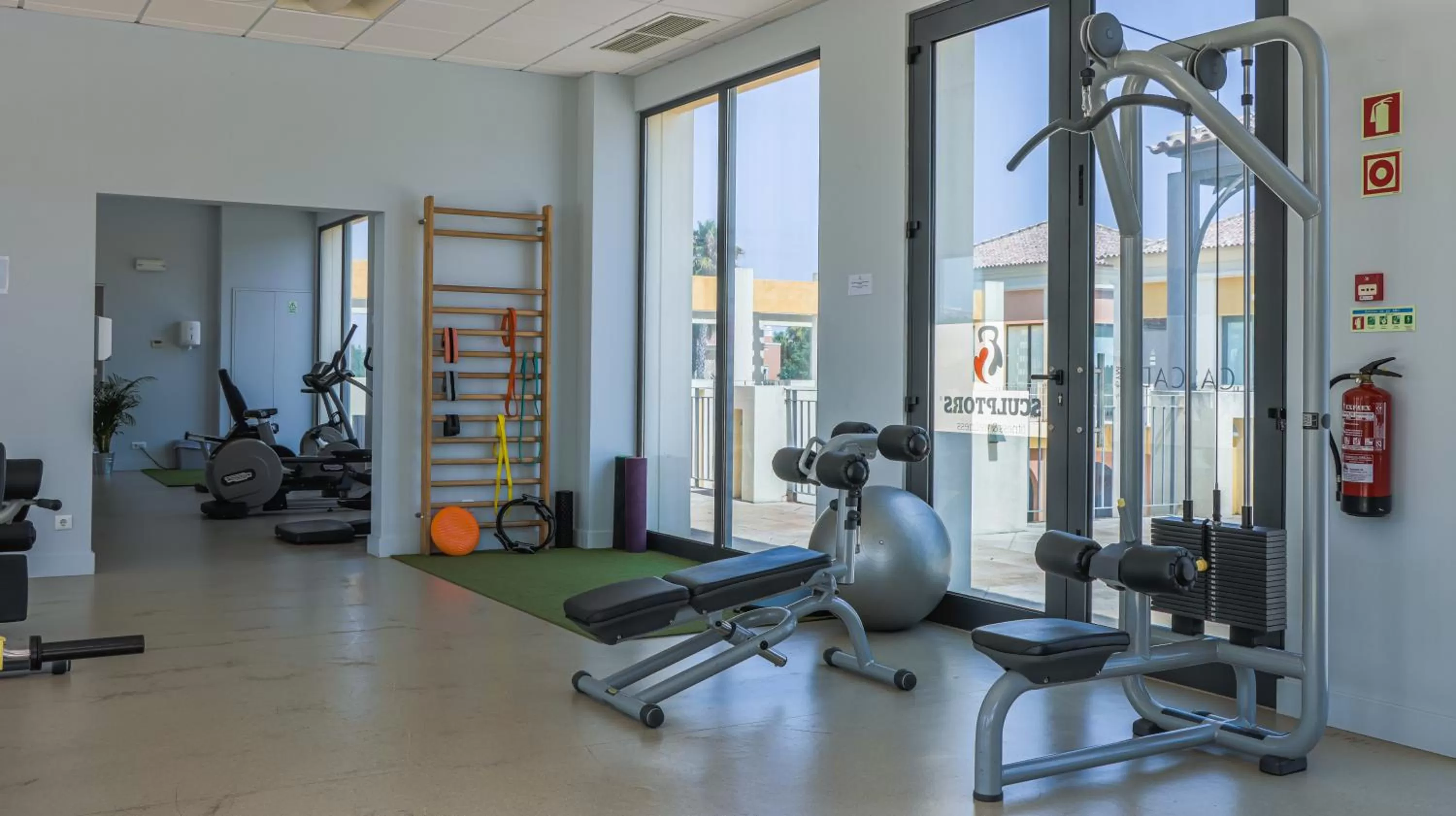 Fitness centre/facilities in Cascade Wellness Resort