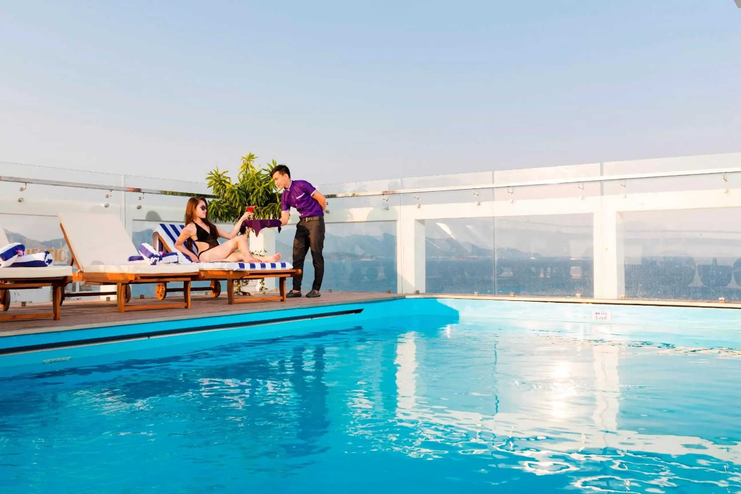 Swimming Pool in Balcony Nha Trang Hotel