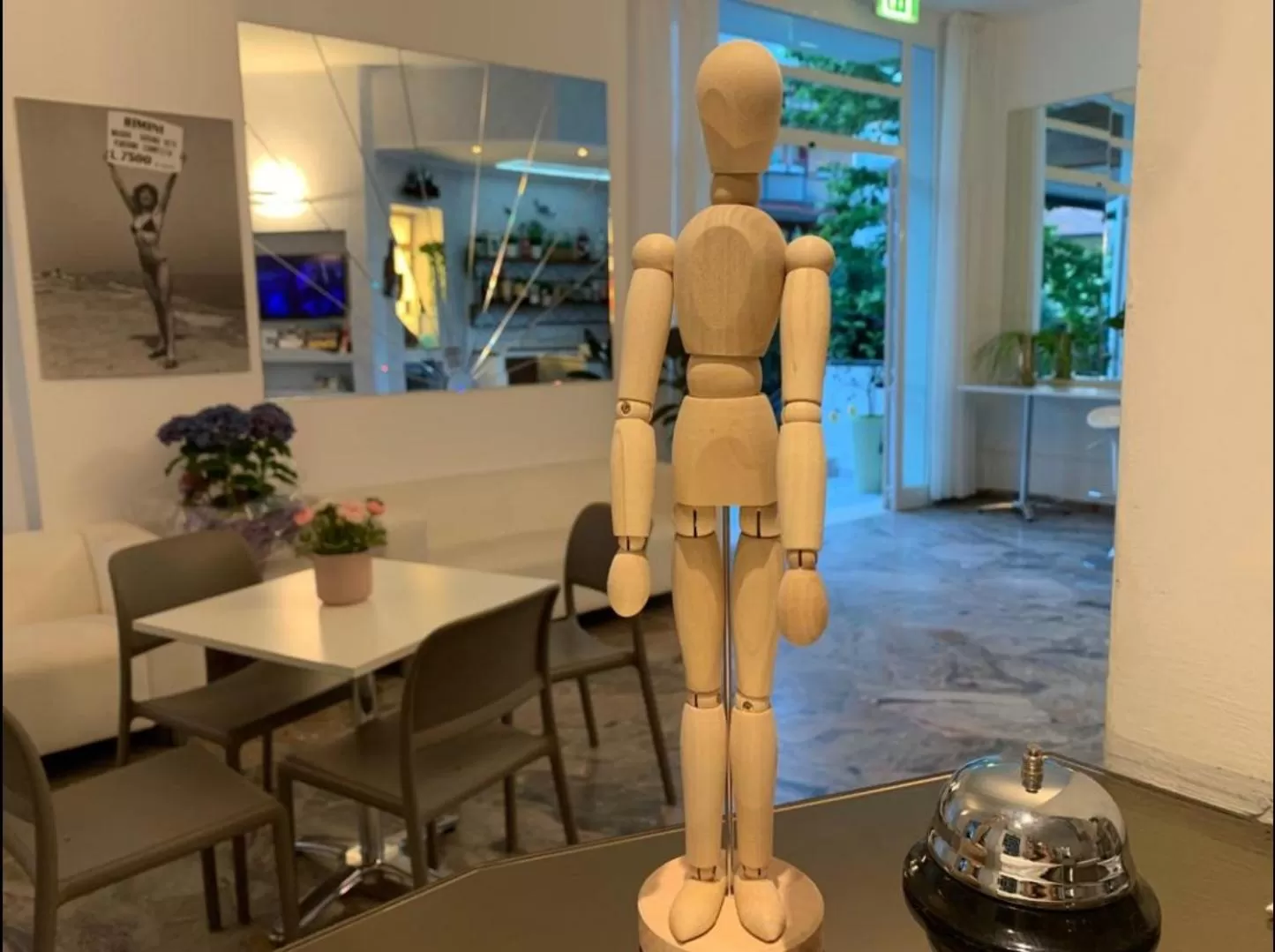 Lobby or reception in Beach Hotel Clerice