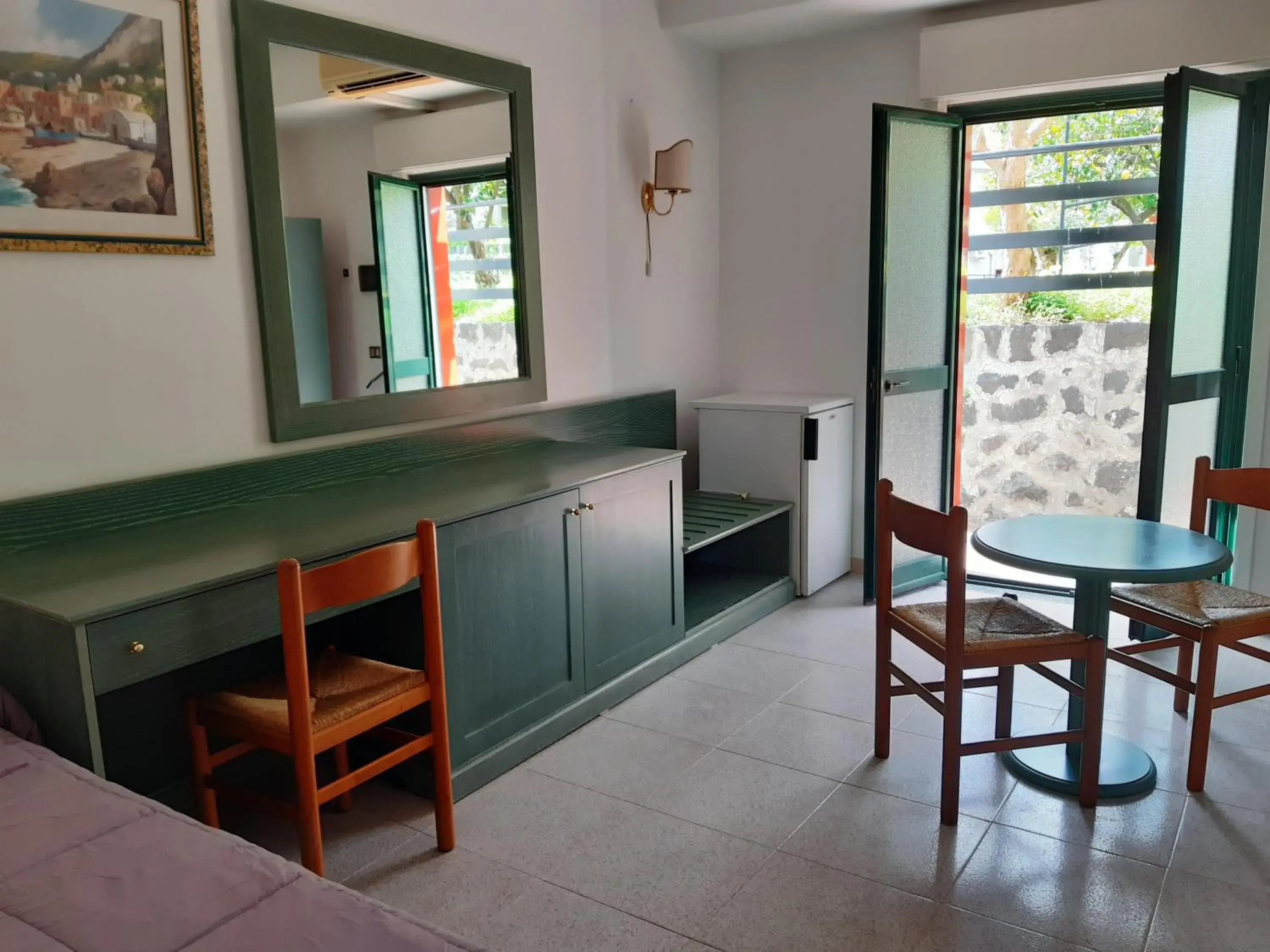 Living room, Kitchen/Kitchenette in Villaggio Alkantara