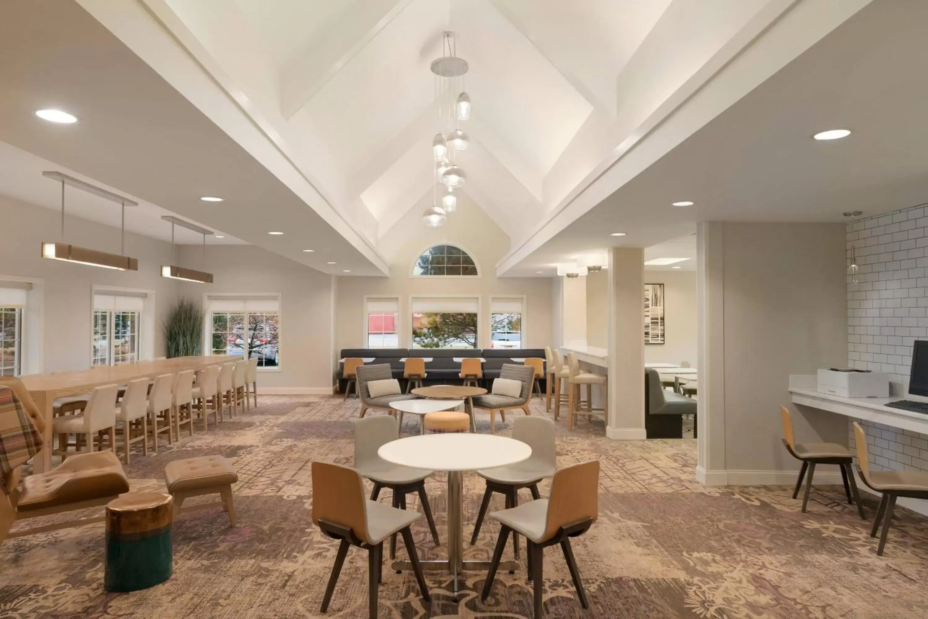 Lobby or reception, Restaurant/Places to Eat in Residence Inn by Marriott Buffalo Galleria Mall