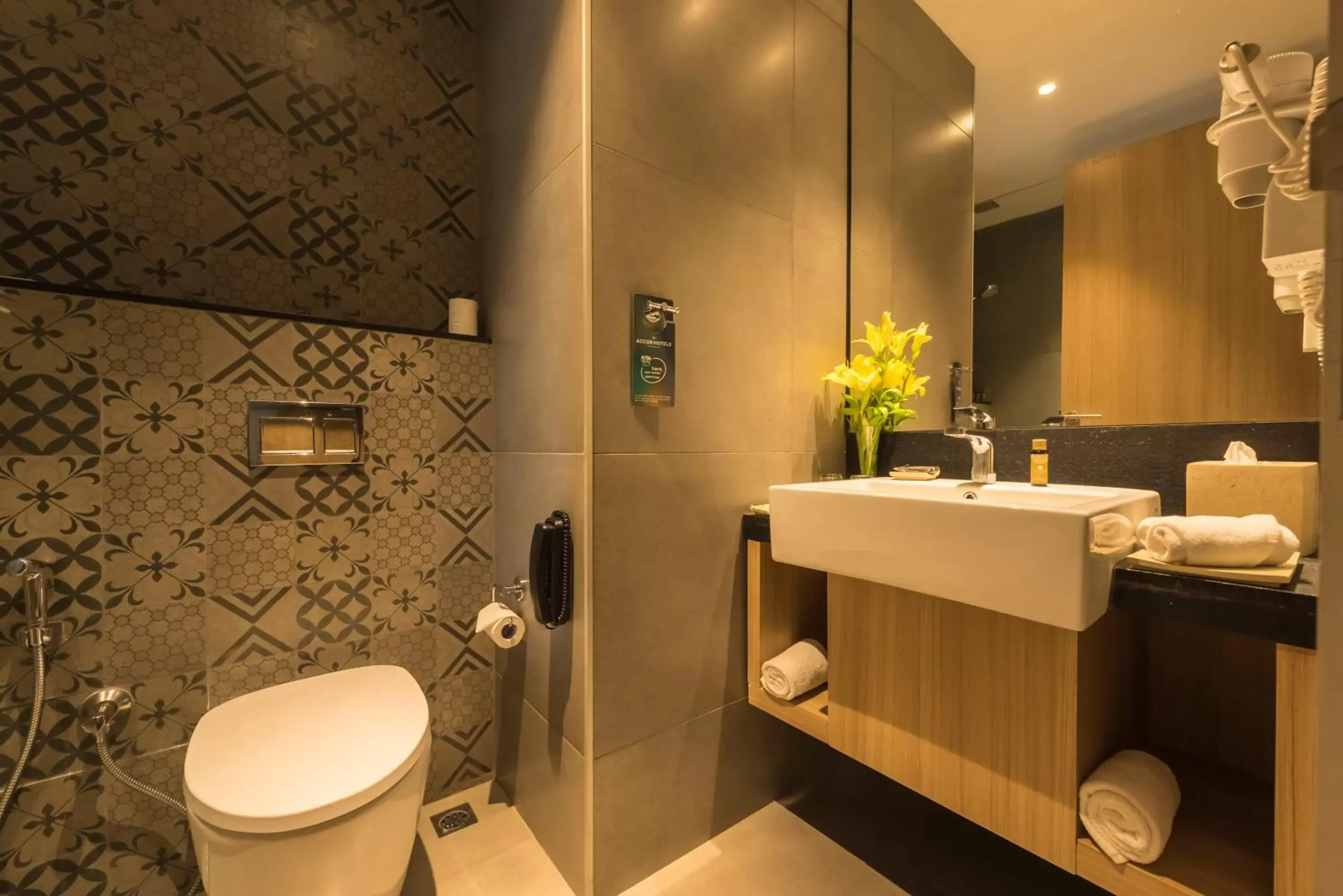 Bathroom in Grand Mercure Mysore - An Accor Brand