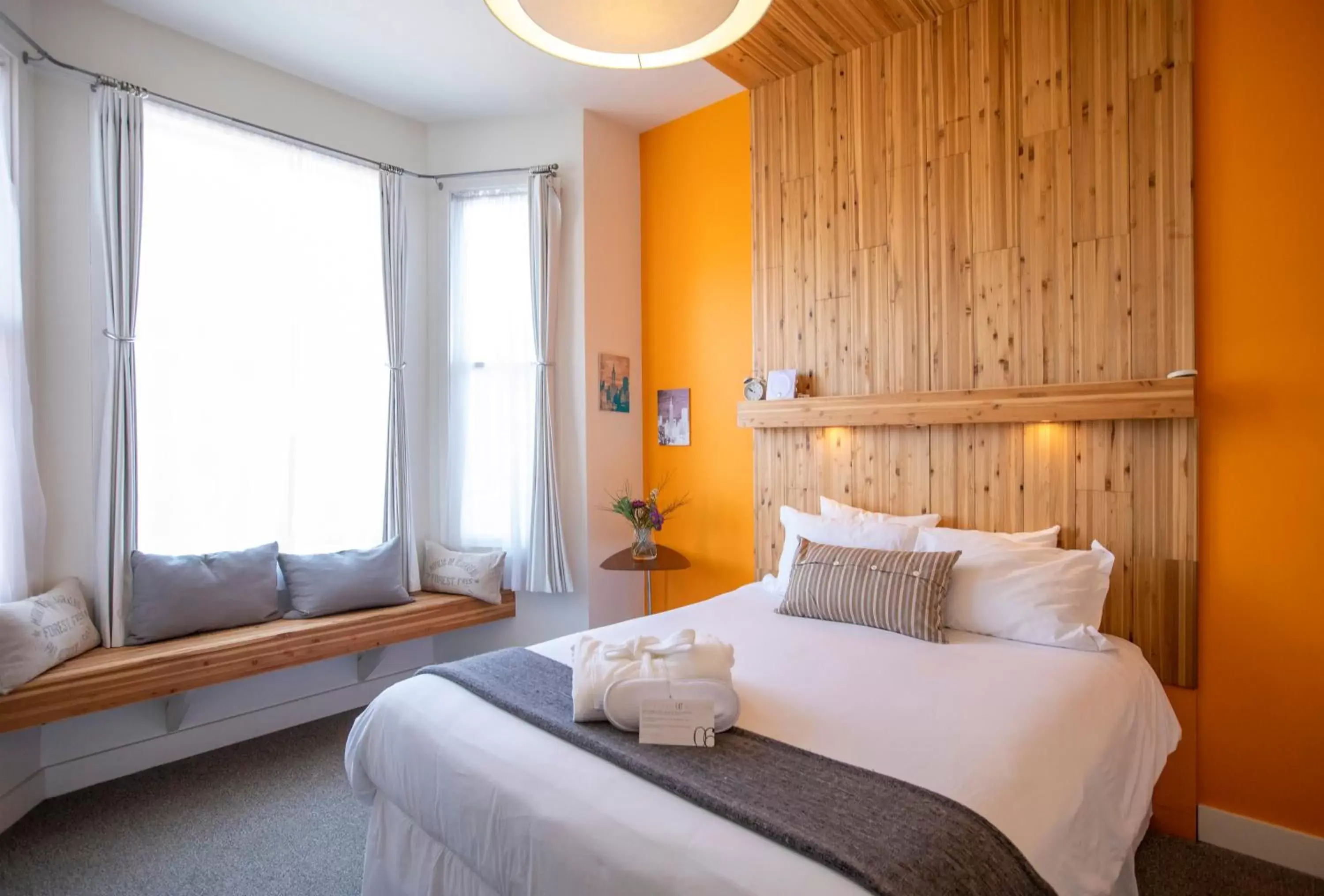 Bedroom, Bed in 1906 Mission Bedroom, Bed in 1906 Mission