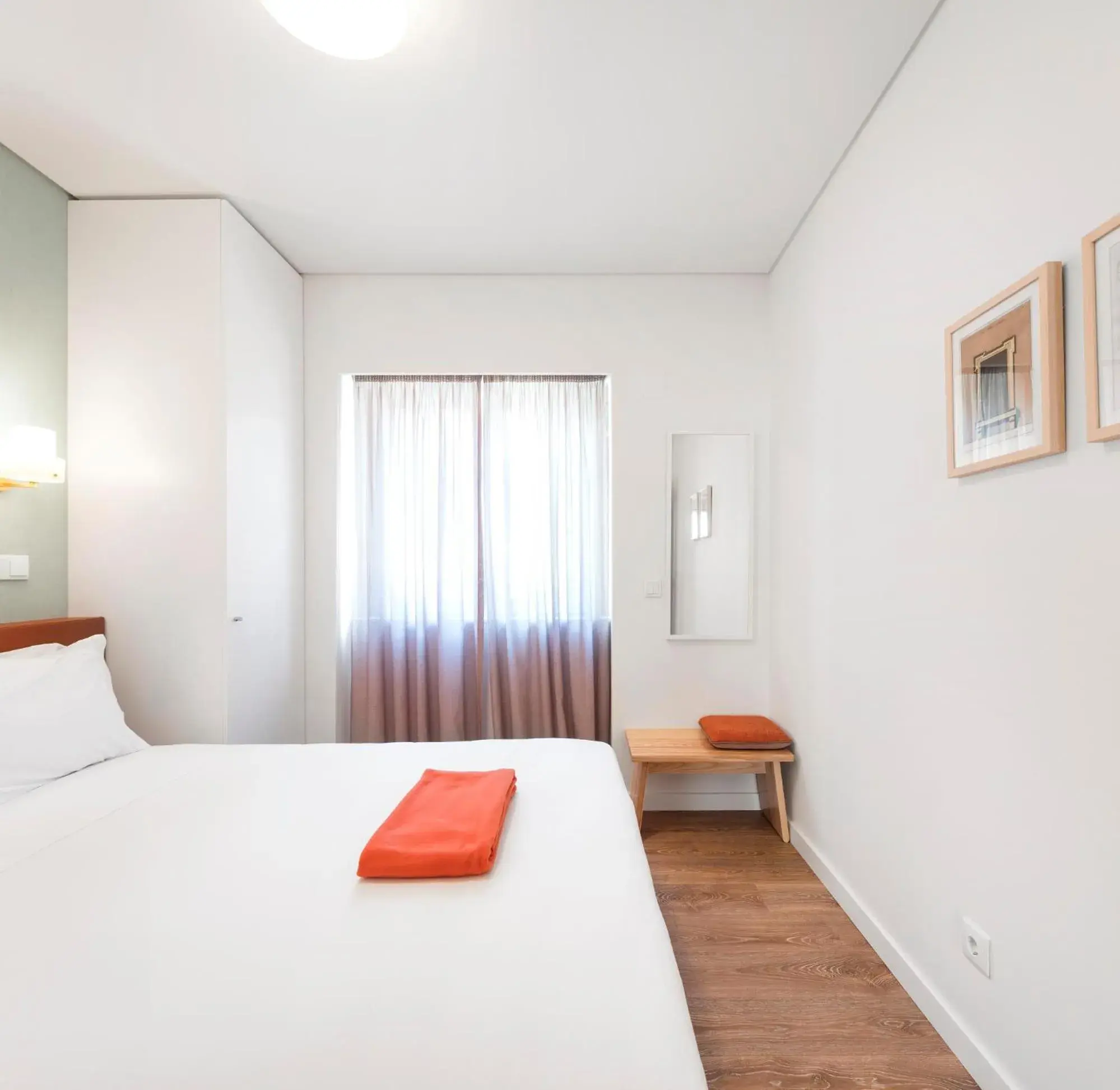 Bedroom, Bed in Lisbon Serviced Apartments - Avenida