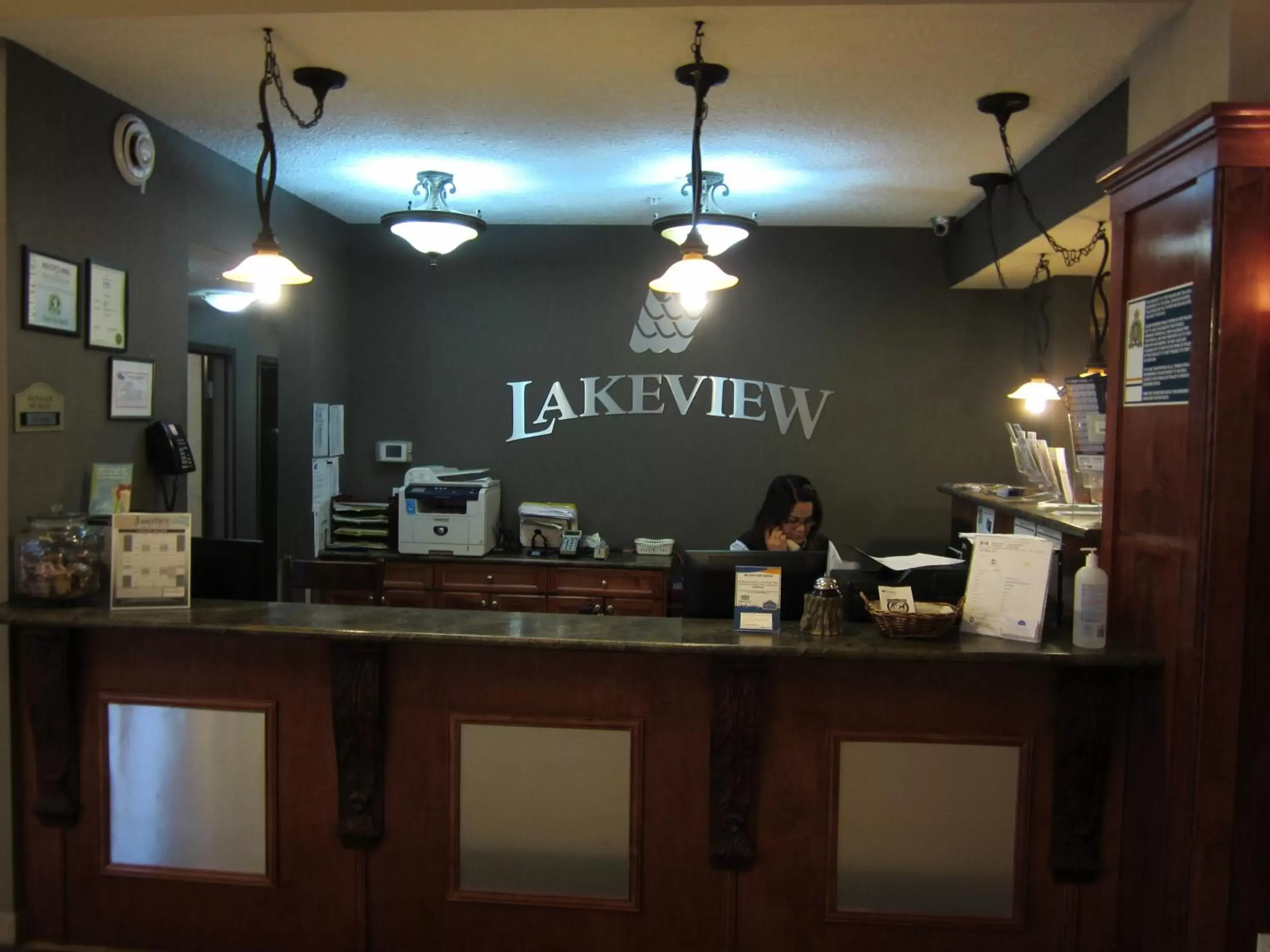 Lobby or reception in Lakeview Inns & Suites - Fort Nelson