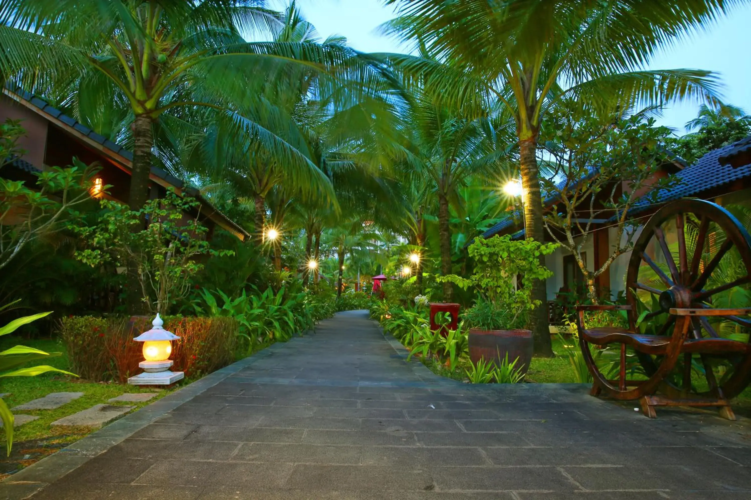 Garden in Tropicana Resort Phu Quoc