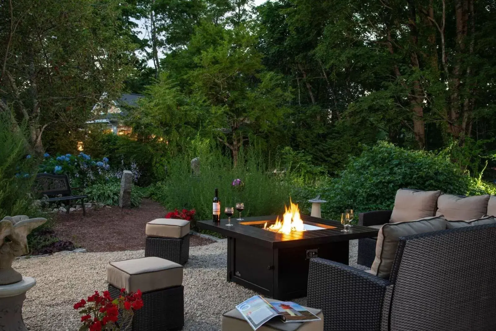 Garden in Palmer House Inn