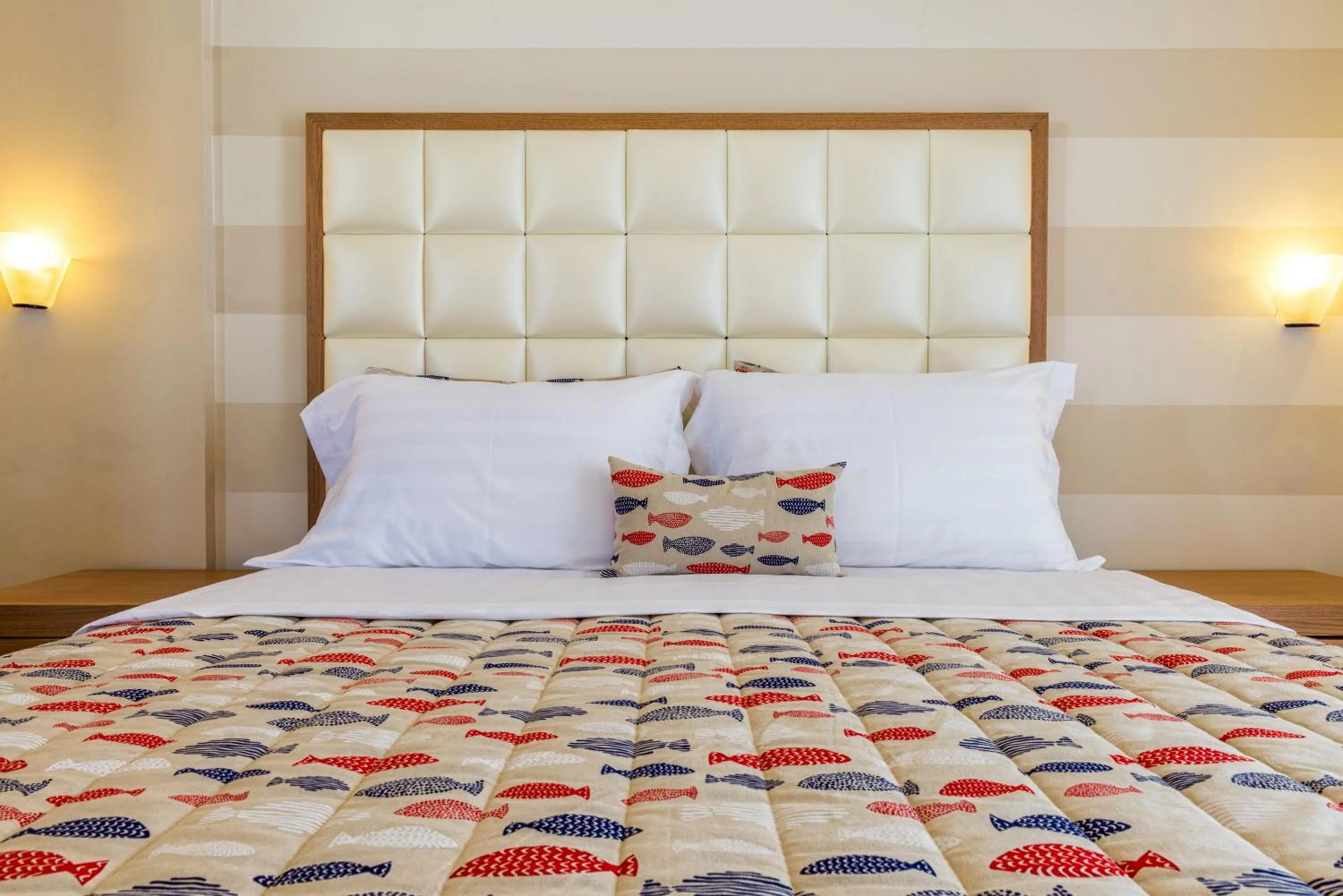 Bedroom, Bed in Georgalas Sun Beach Resort