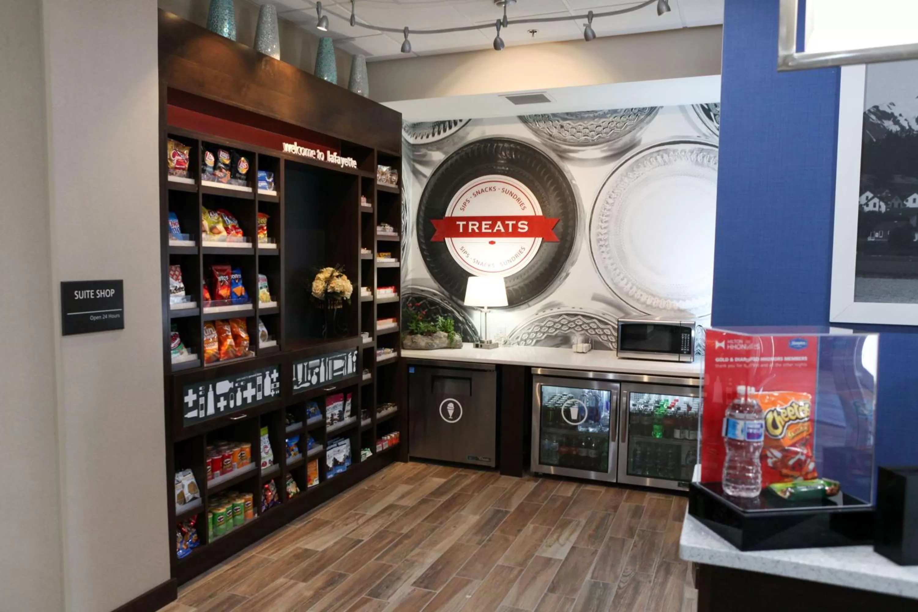 Restaurant/places to eat in Hampton Inn & Suites Lafayette