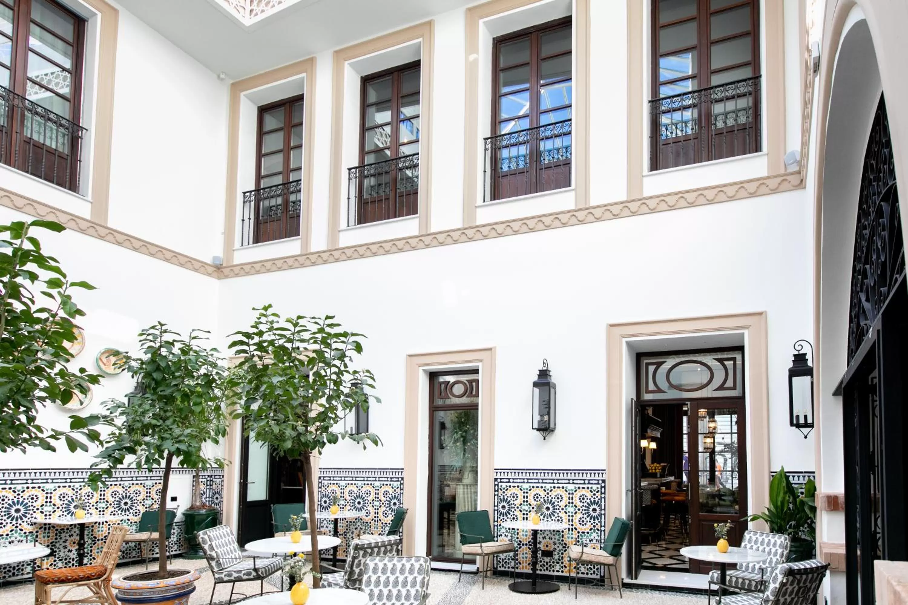 Patio in Hotel Casa Palacio Don Ramón