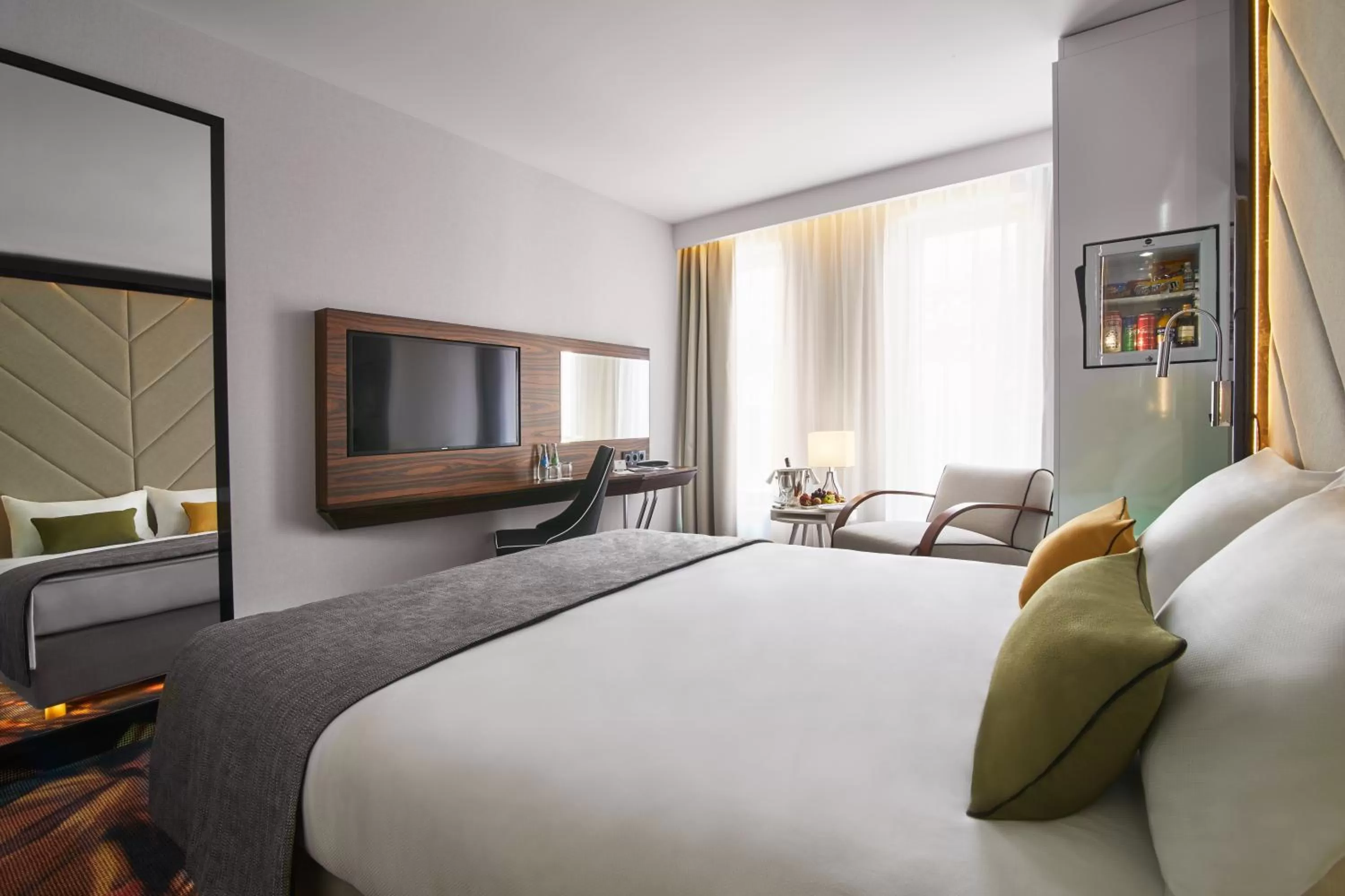 Bed in INX Design Hotel