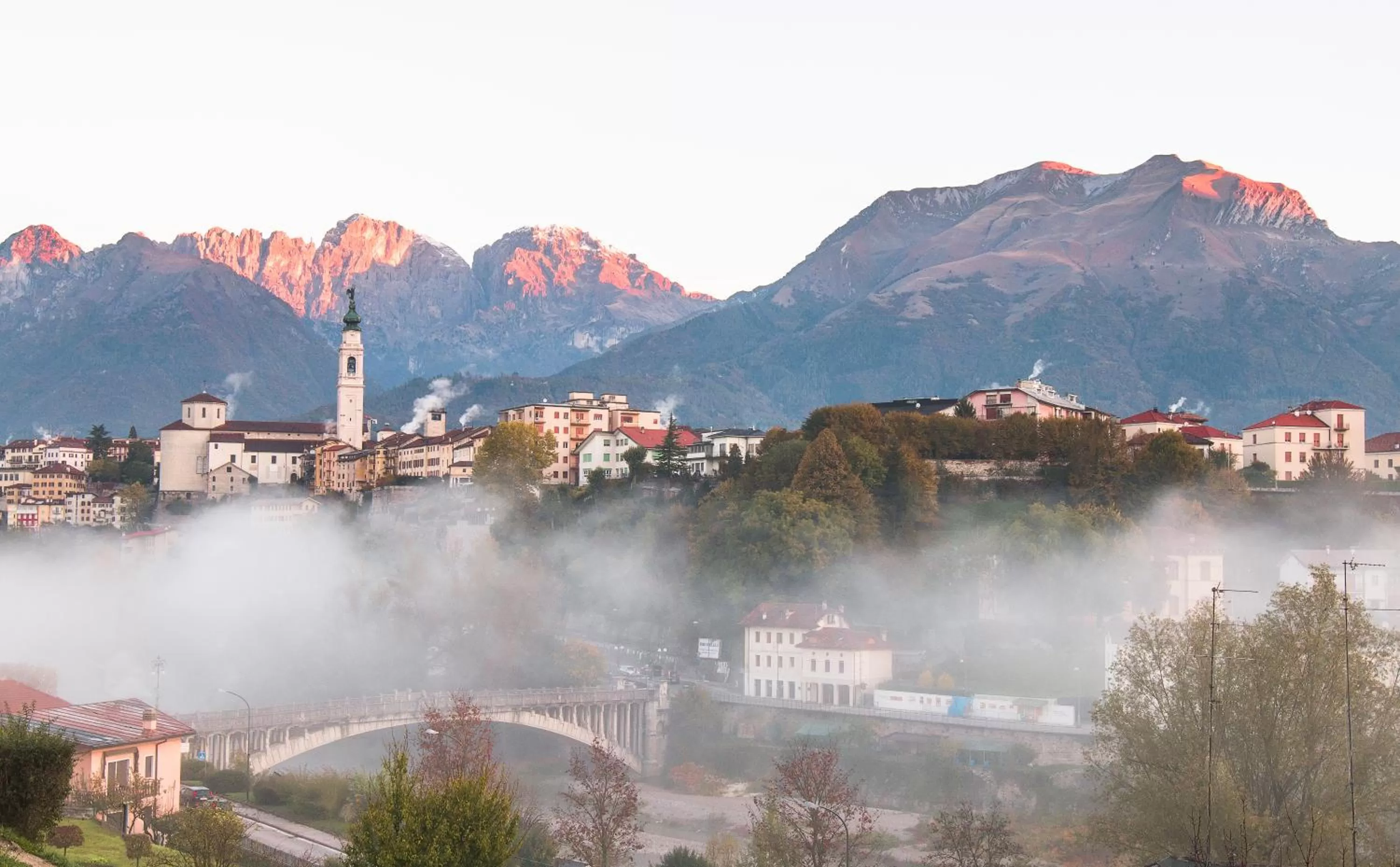 City view in Hotel Europa Belluno