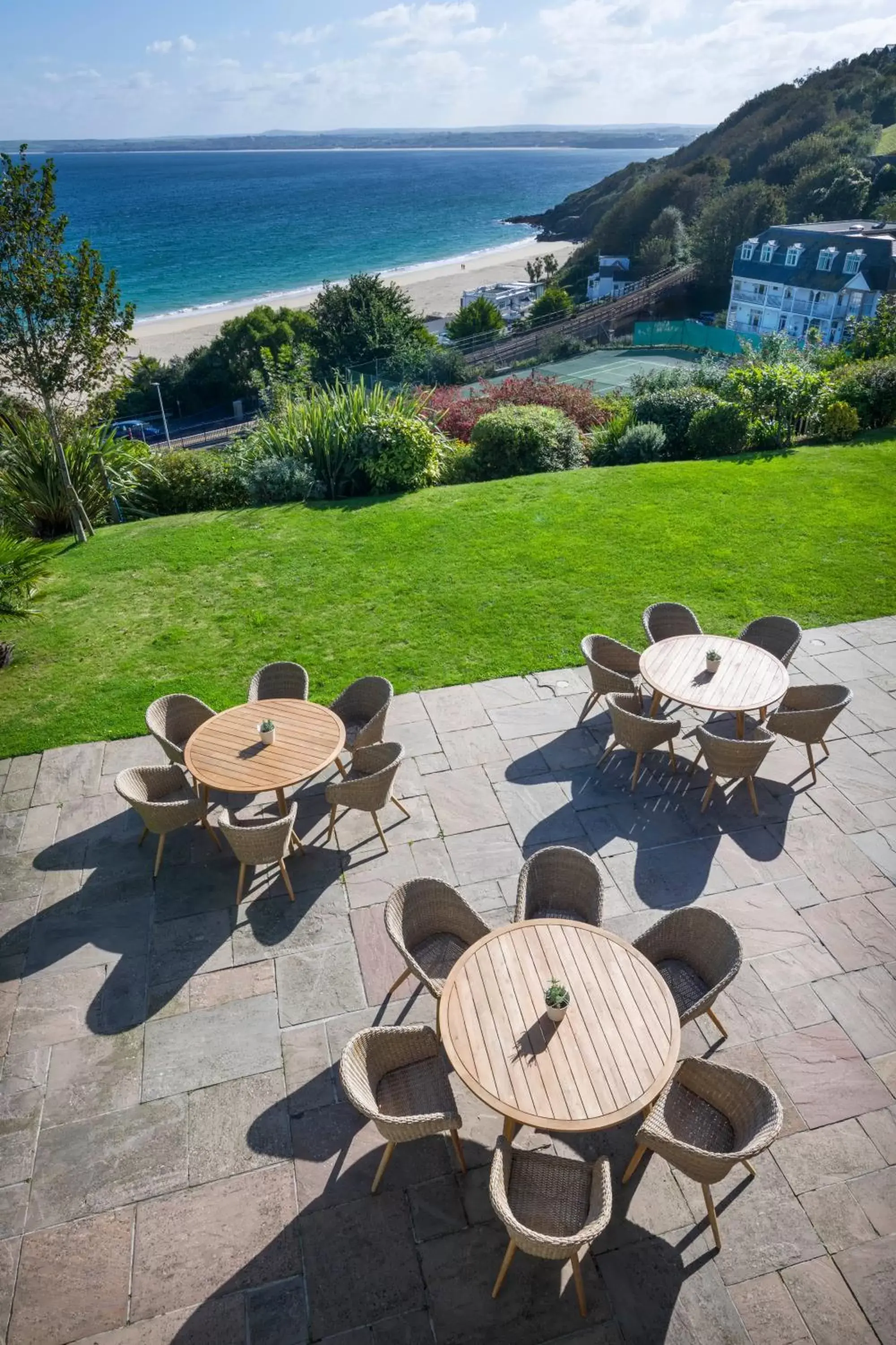 Patio in Harbour Hotel St Ives