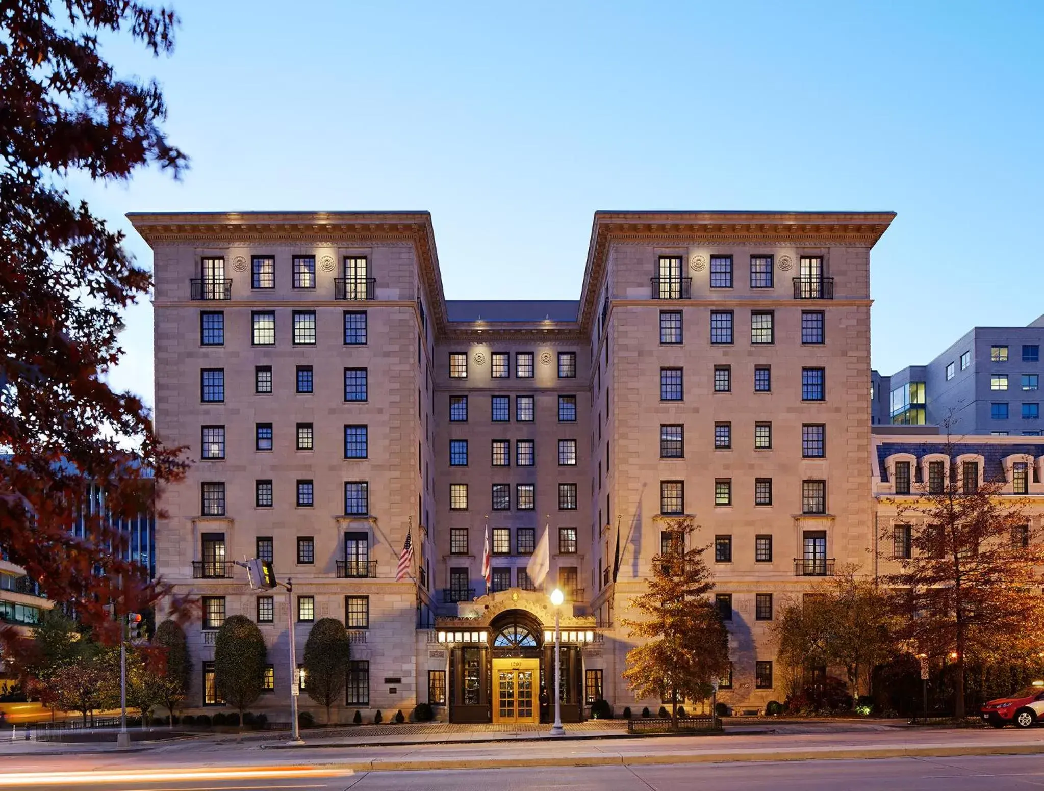 Property Building in The Jefferson Hotel