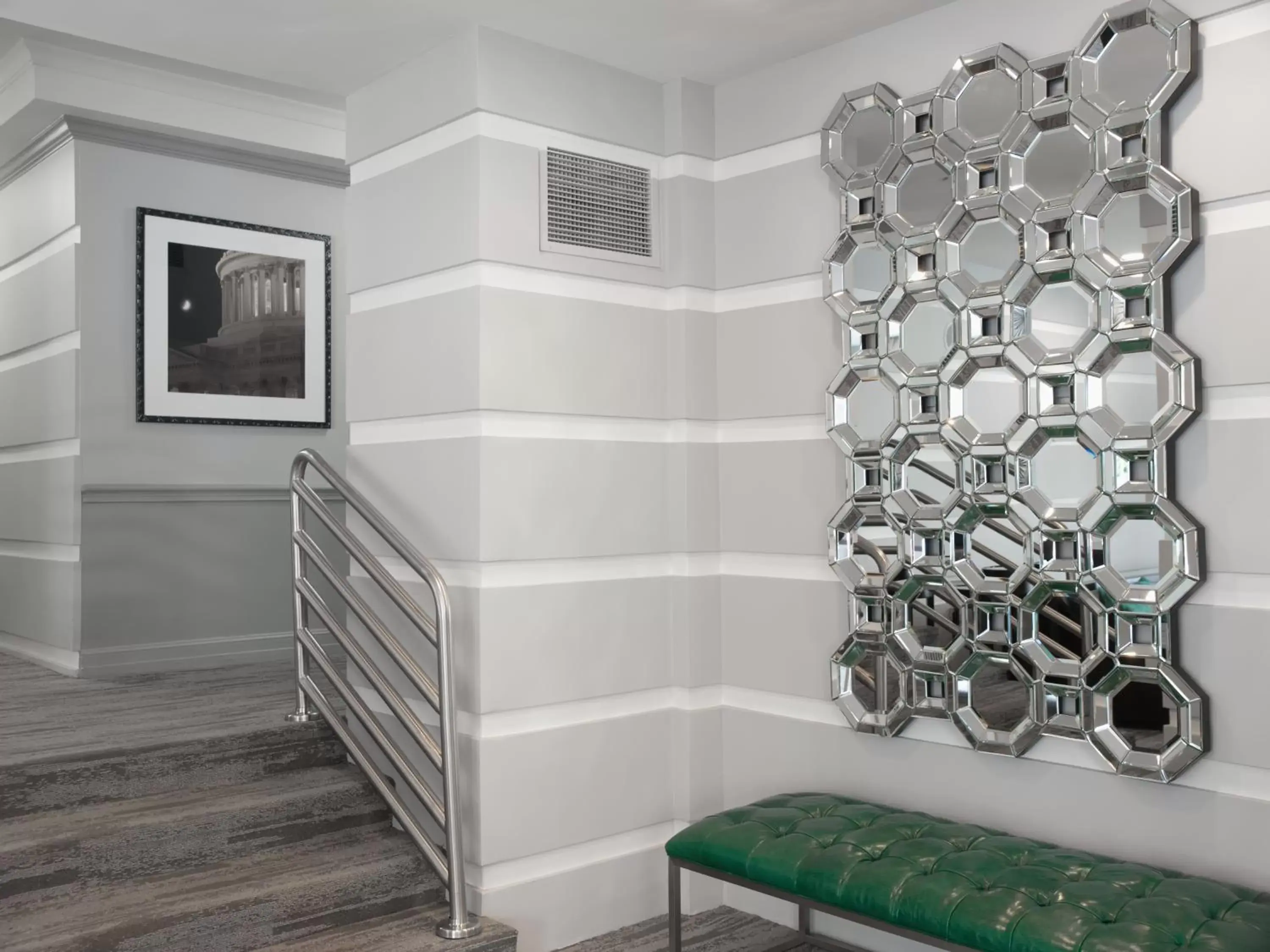 Lobby or reception in State Plaza Hotel Lobby or reception in State Plaza Hotel