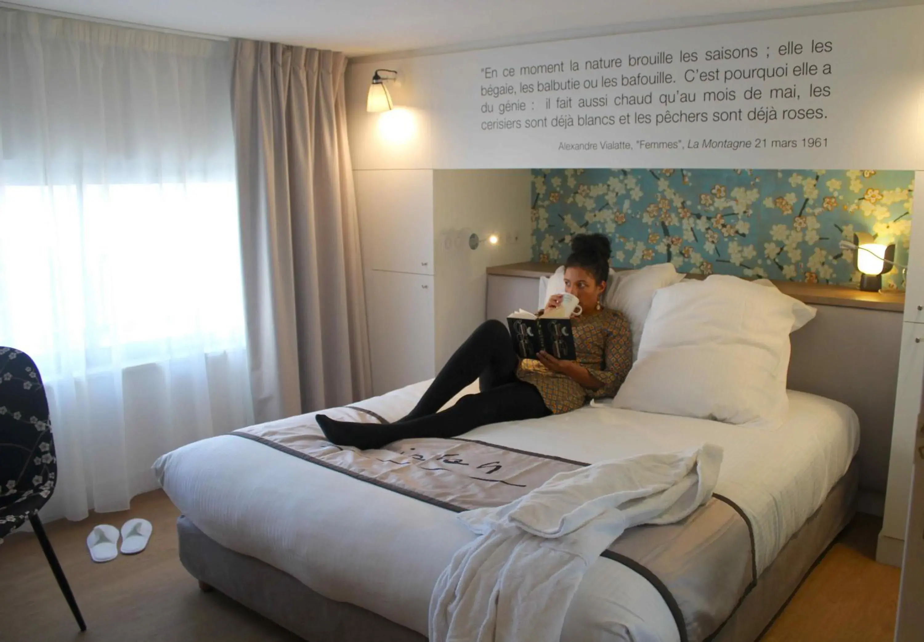 Bedroom in Best Western Plus Hotel Litteraire Alexandre Vialatte