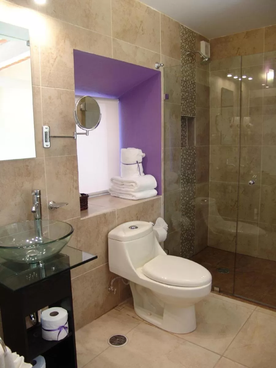 Bathroom in Casa del Tio Hotel Boutique