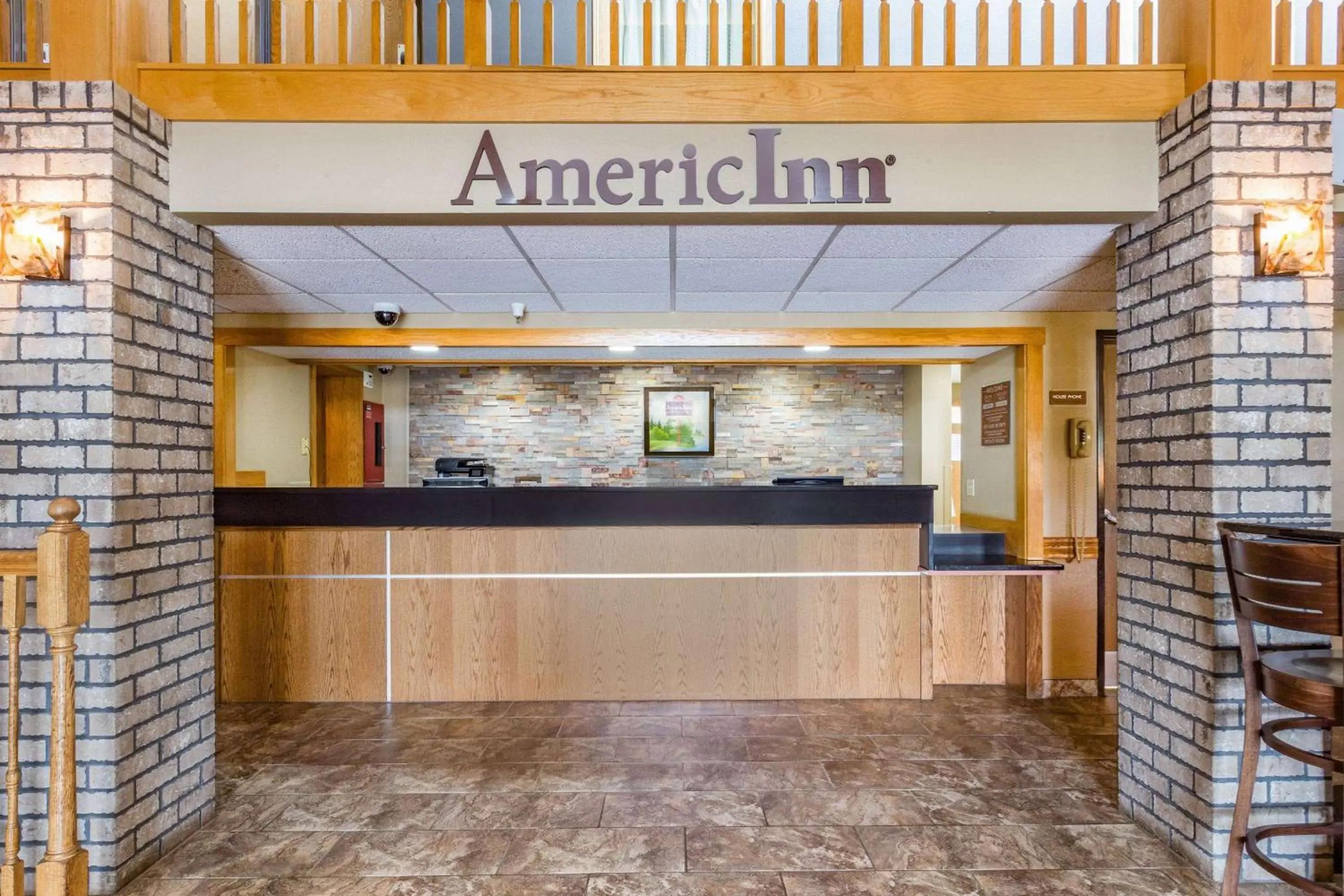 Lobby or reception in AmericInn by Wyndham Virginia