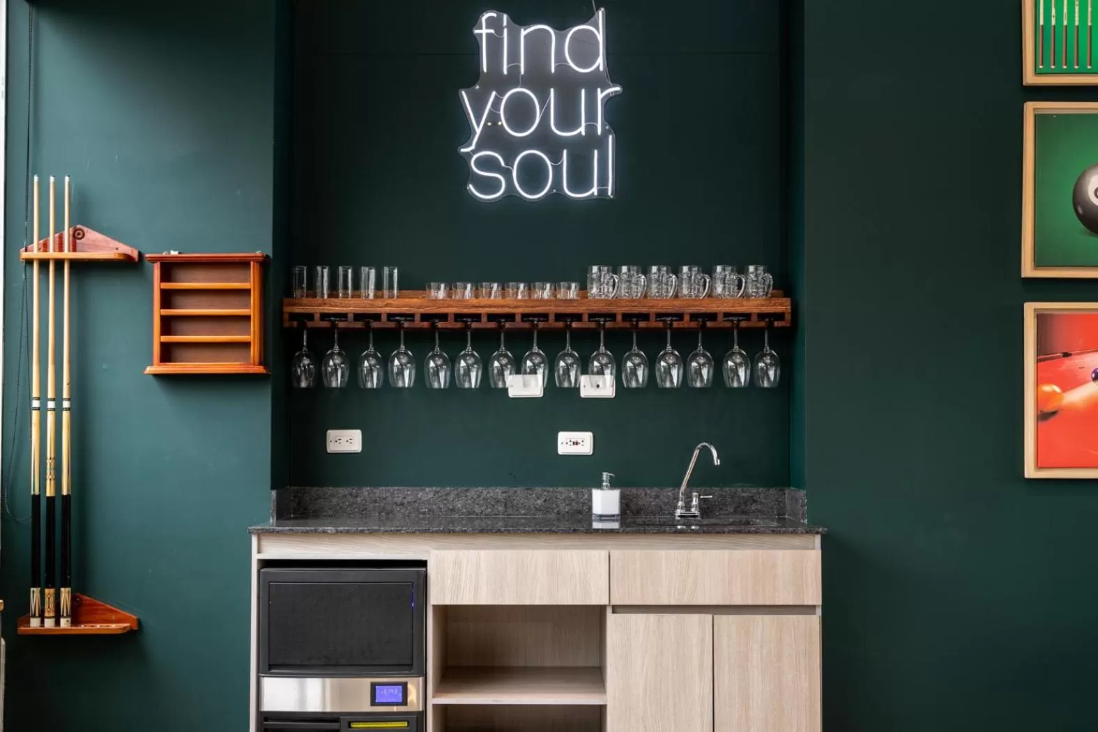 Game Room in Soul Lifestyle Hotel