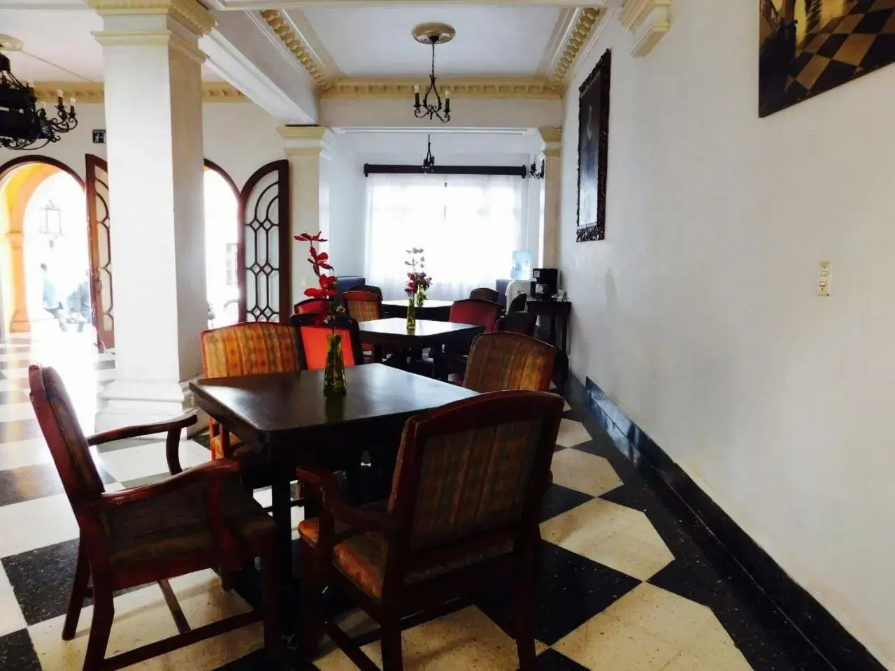 Balcony/Terrace, Dining Area in Hotel Urdiñola Saltillo