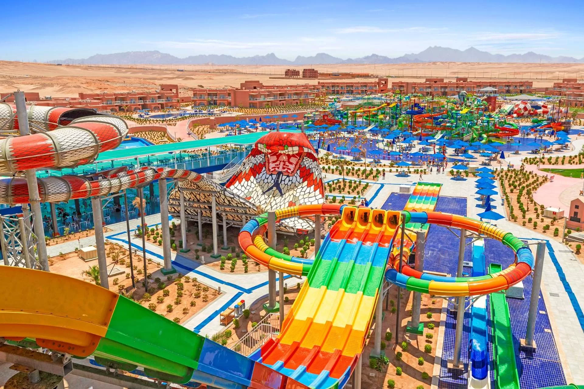 Aqua park in Neverland City Hurghada - Pickalbatros