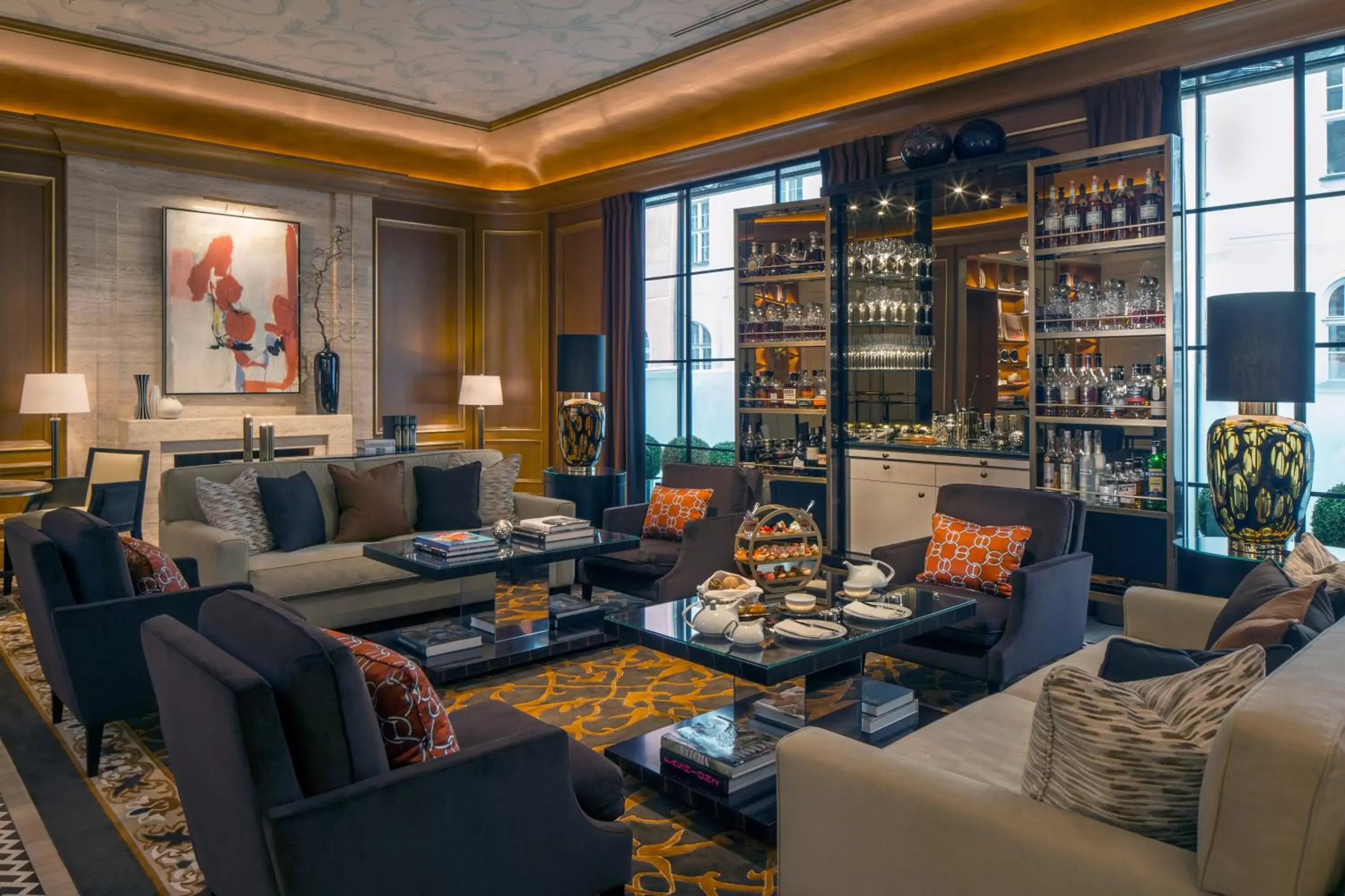 Lounge or bar in Four Seasons Hotel Prague