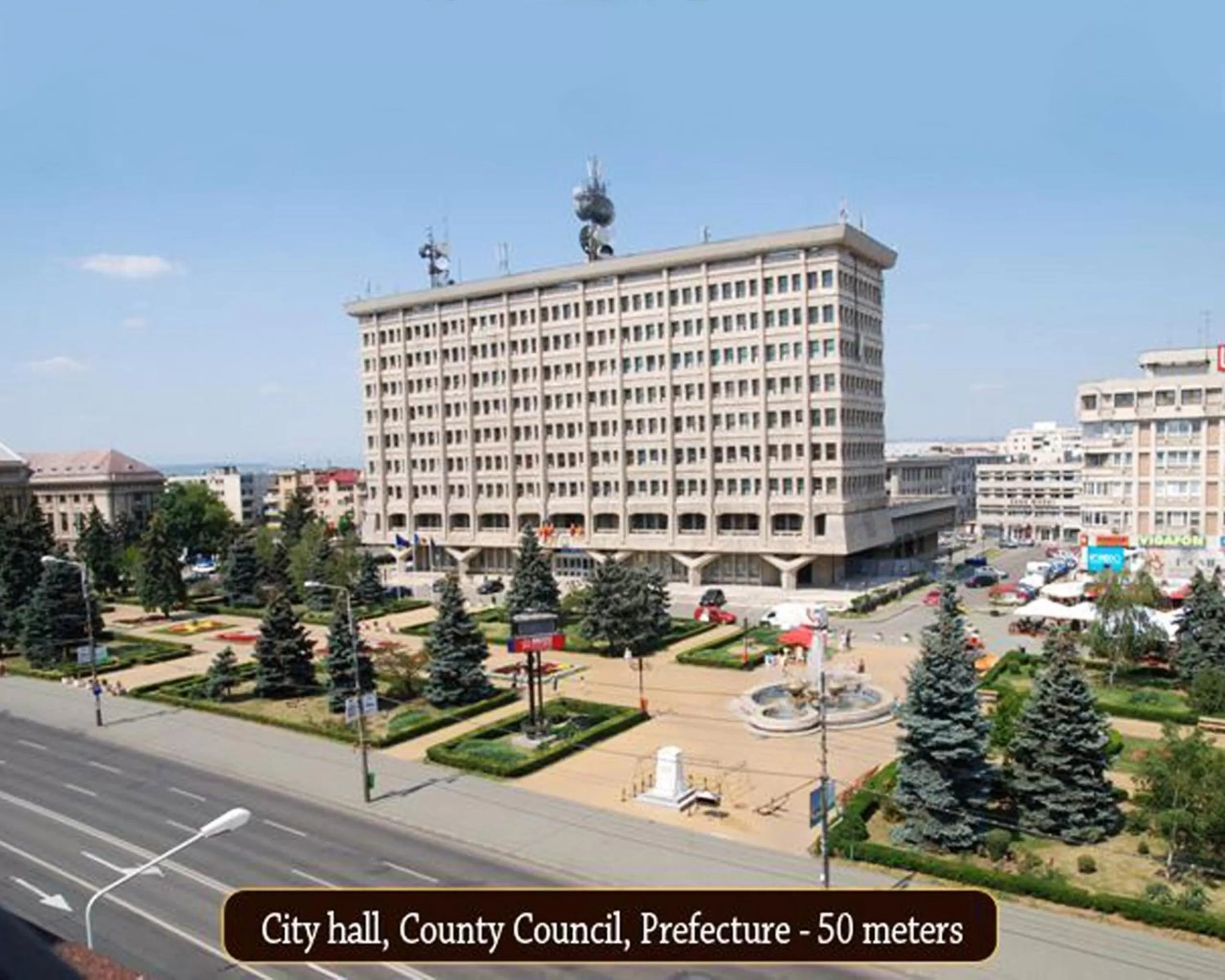 Area and facilities in Hotel Central