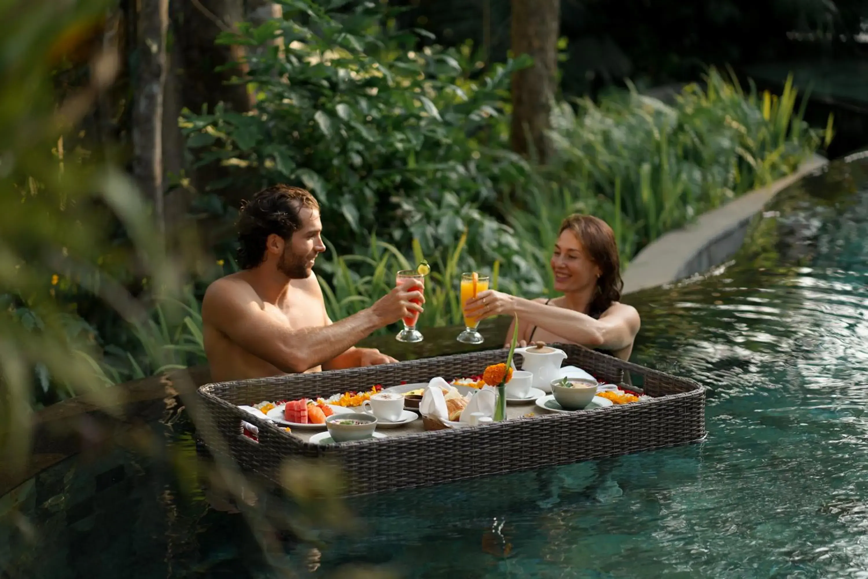 Swimming pool in The Lokha Ubud Resort Villas and Spa