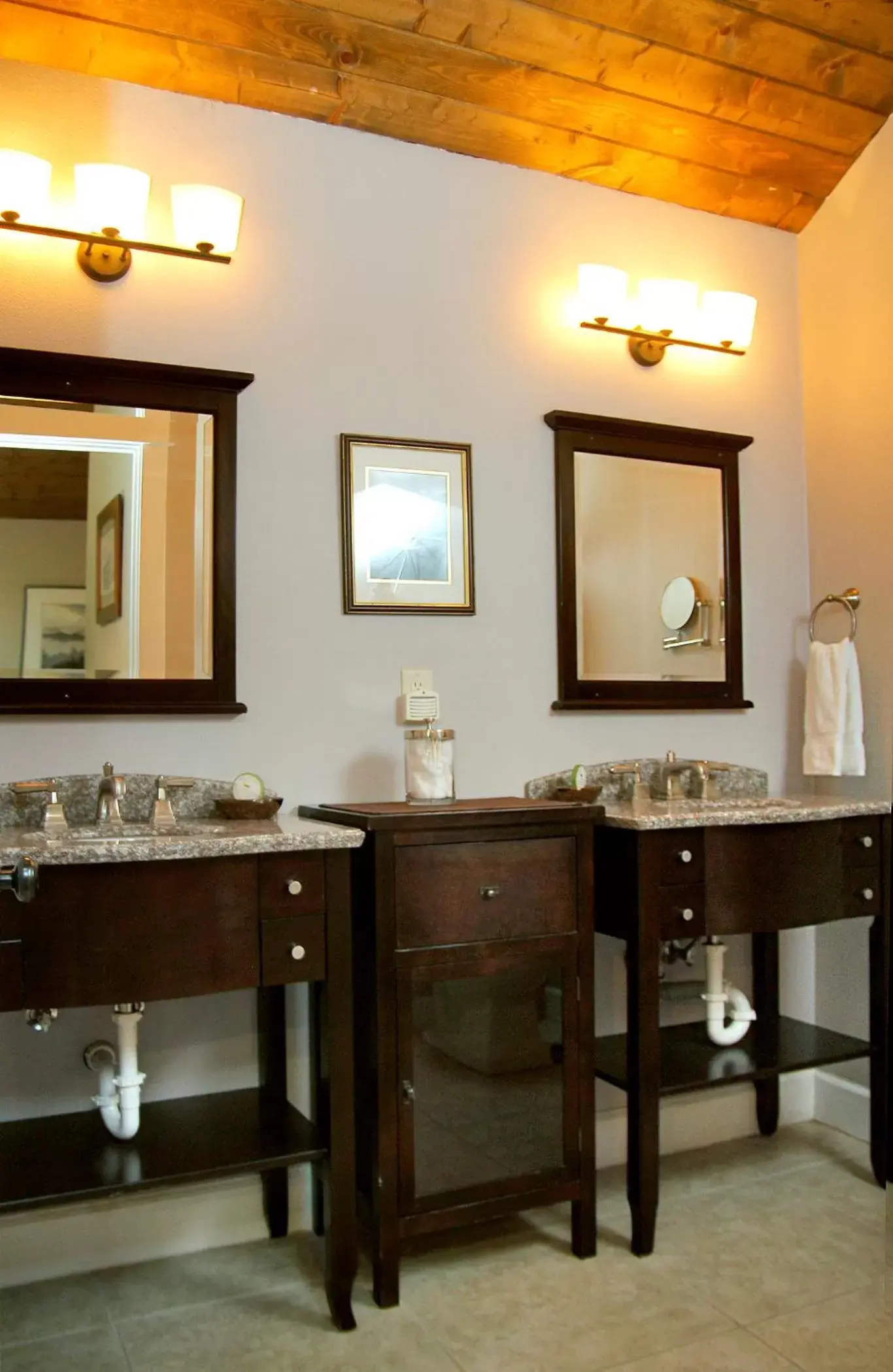 Bathroom in Coho Cottages