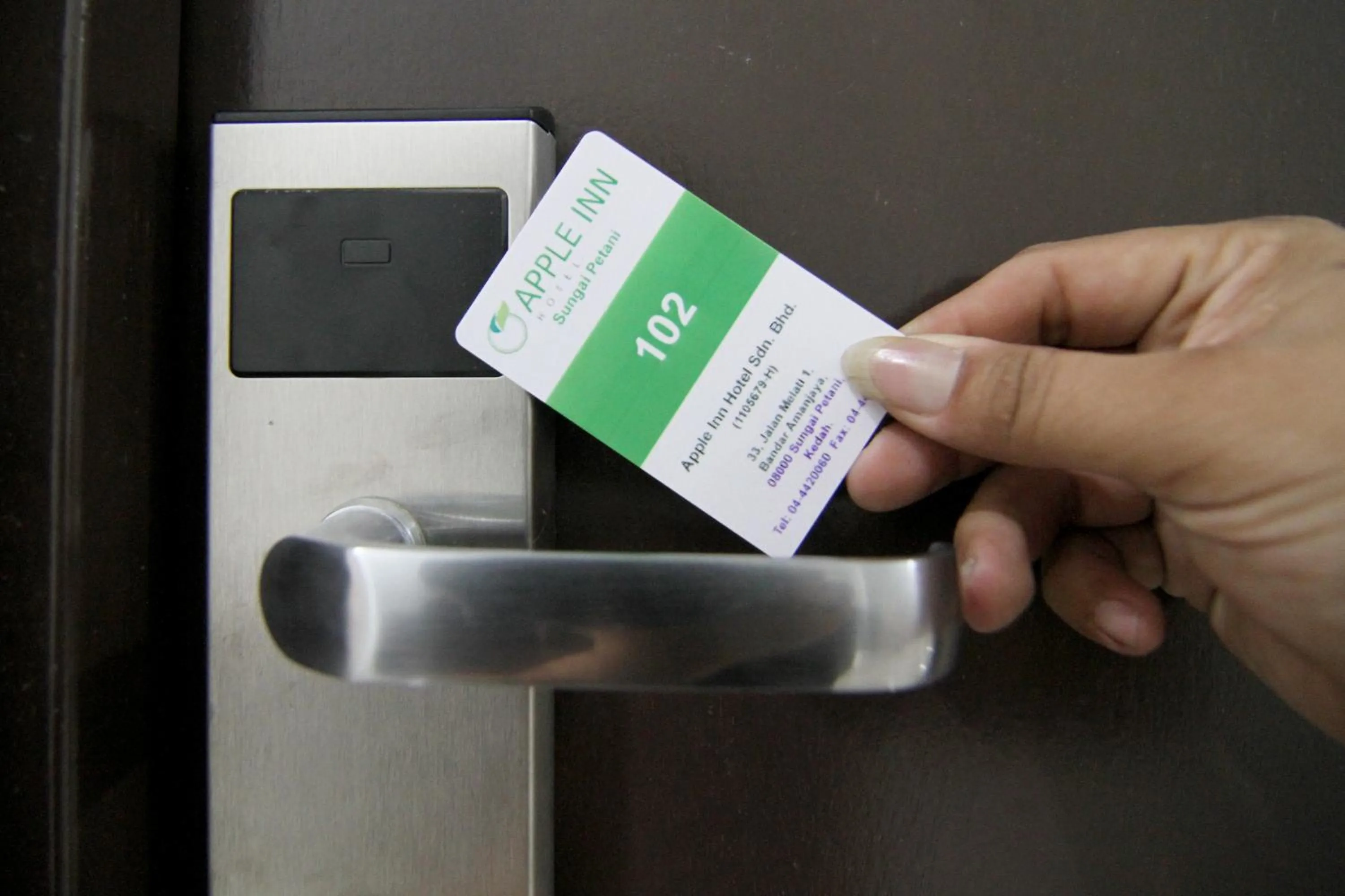 Facade/entrance in Apple Inn Hotel