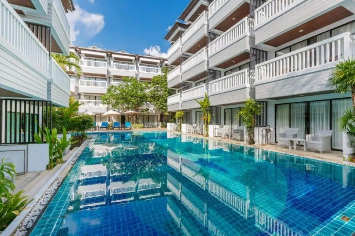 Property building in Aonang Buri Resort