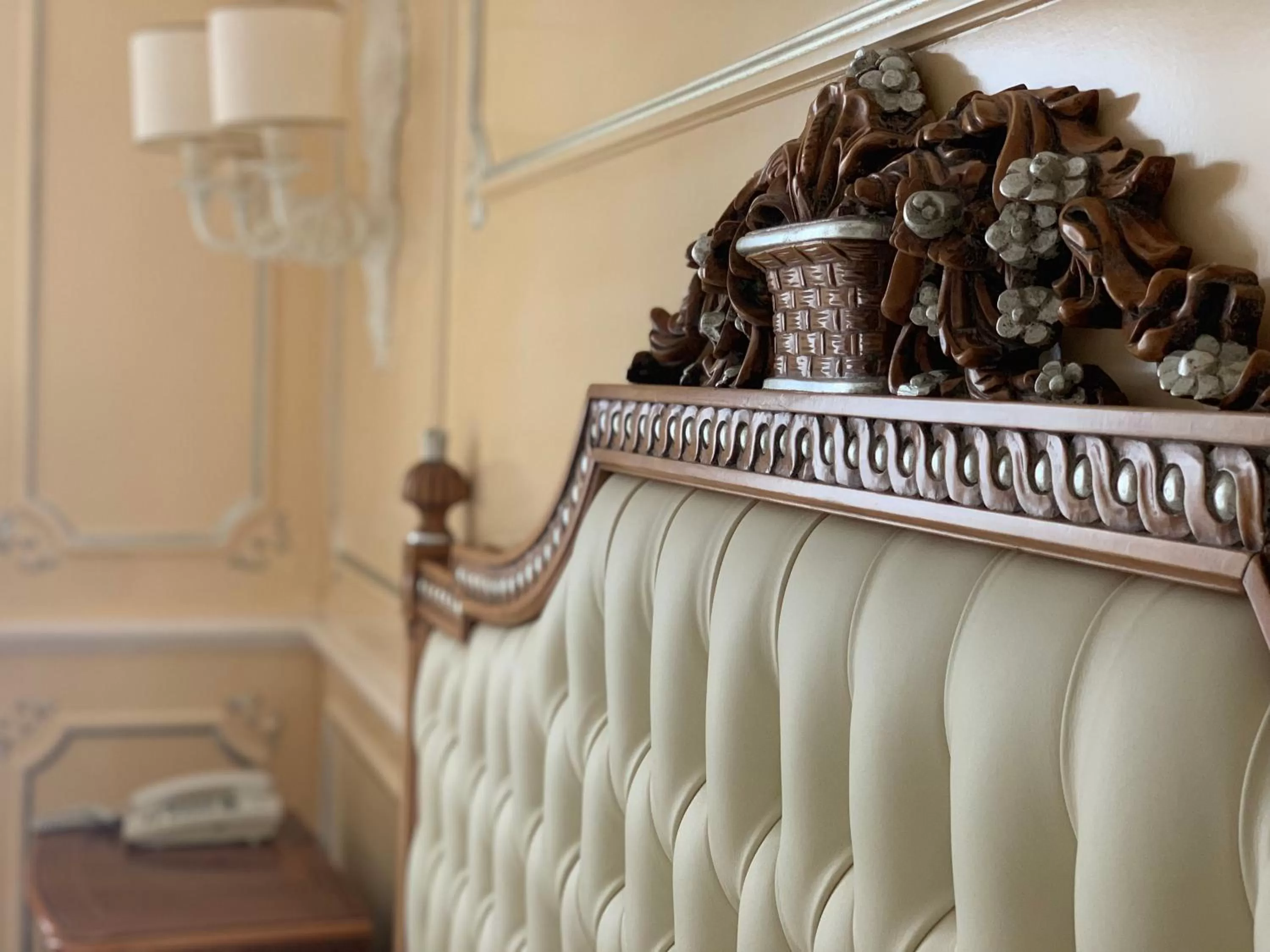 Decorative detail in Villa Palma Boutique Hotel