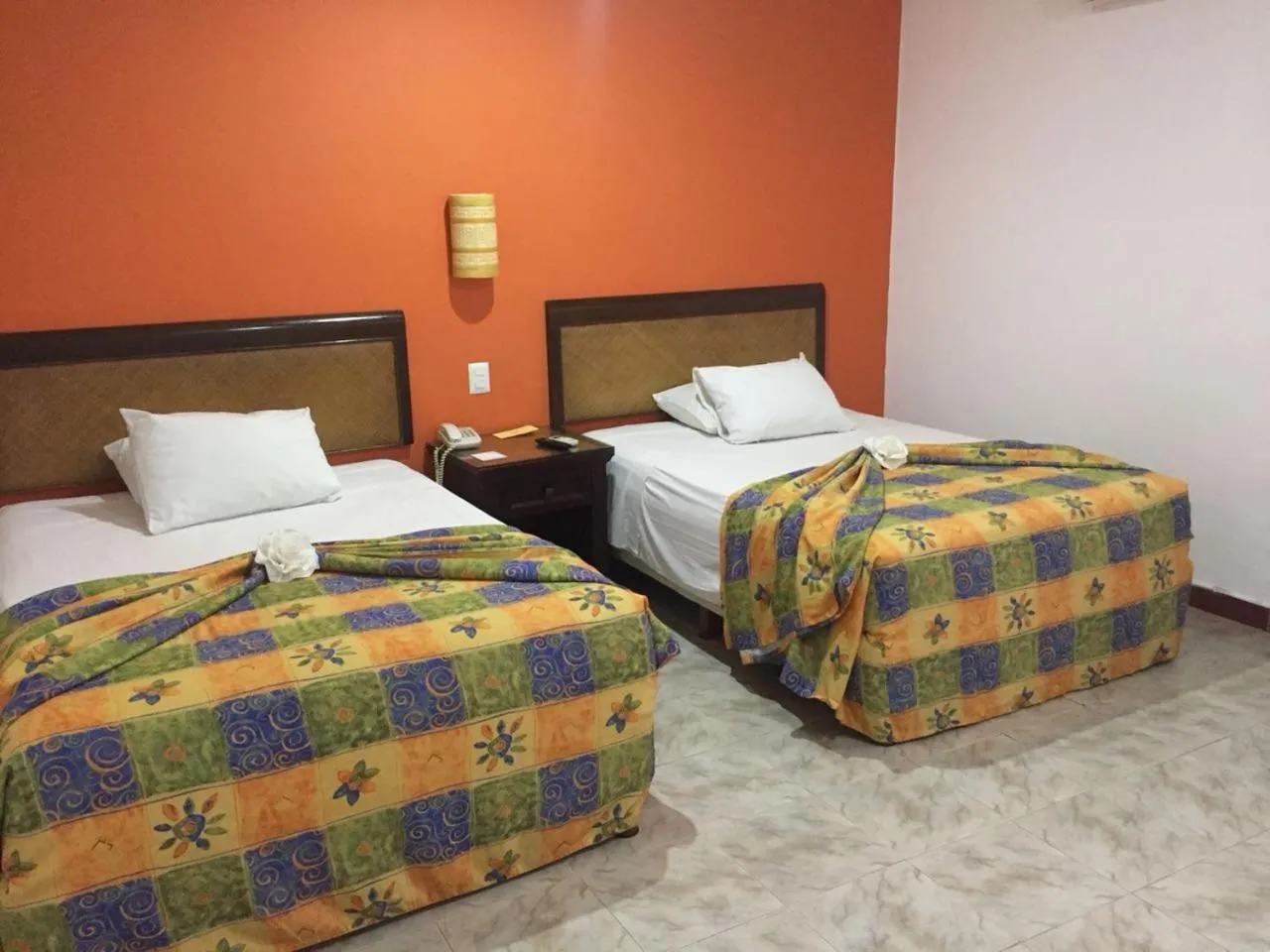 Bed in Hotel María Jose