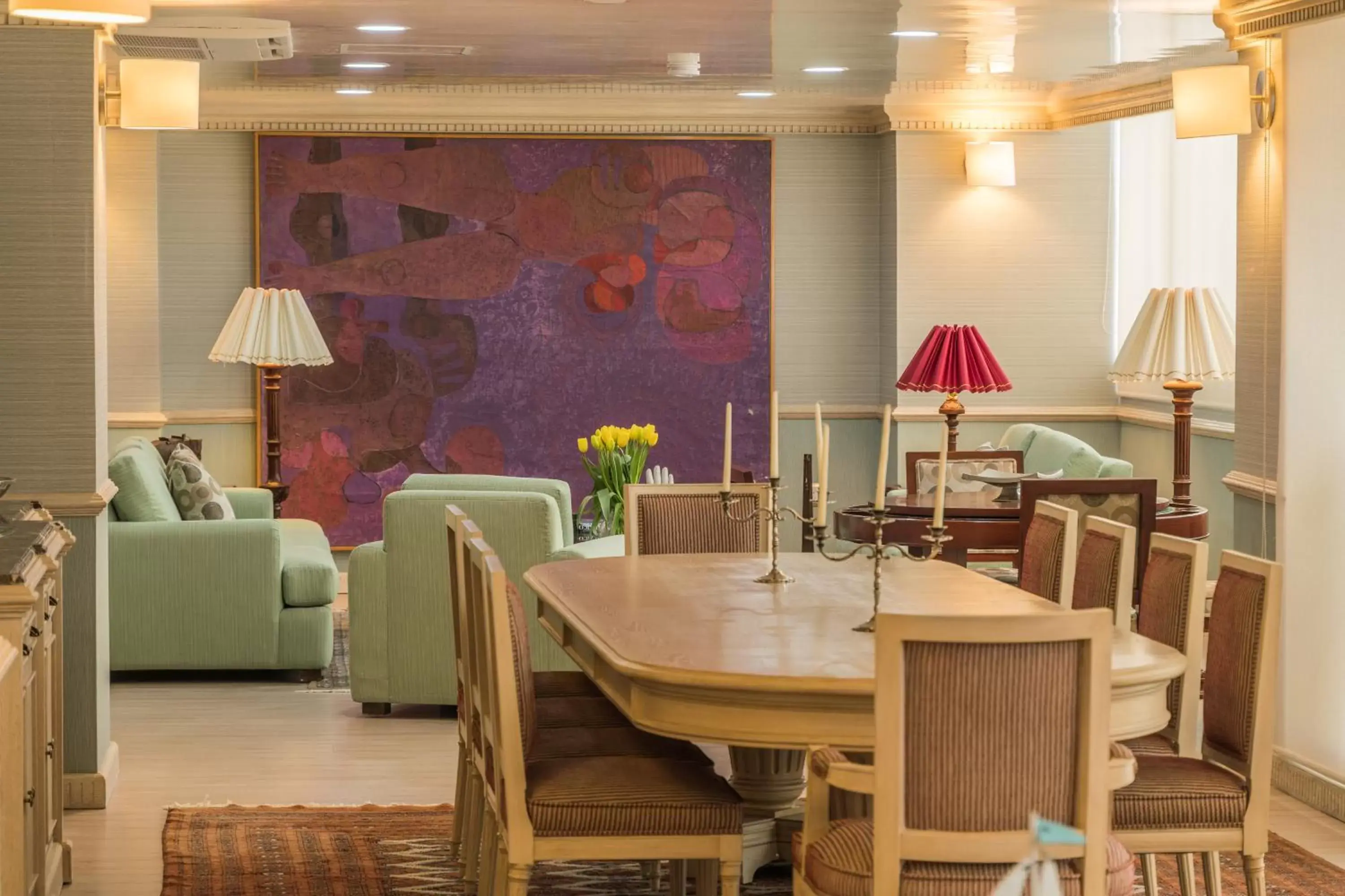 Decorative detail, Restaurant/Places to Eat in Suites Perisur Apartamentos Amueblados