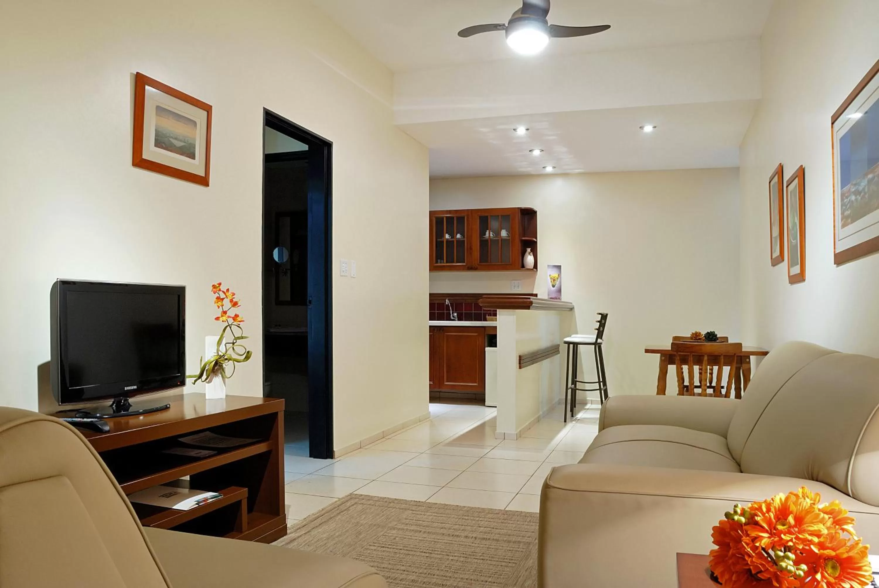 Living room in Hotel Flat Bassano Vaccarini