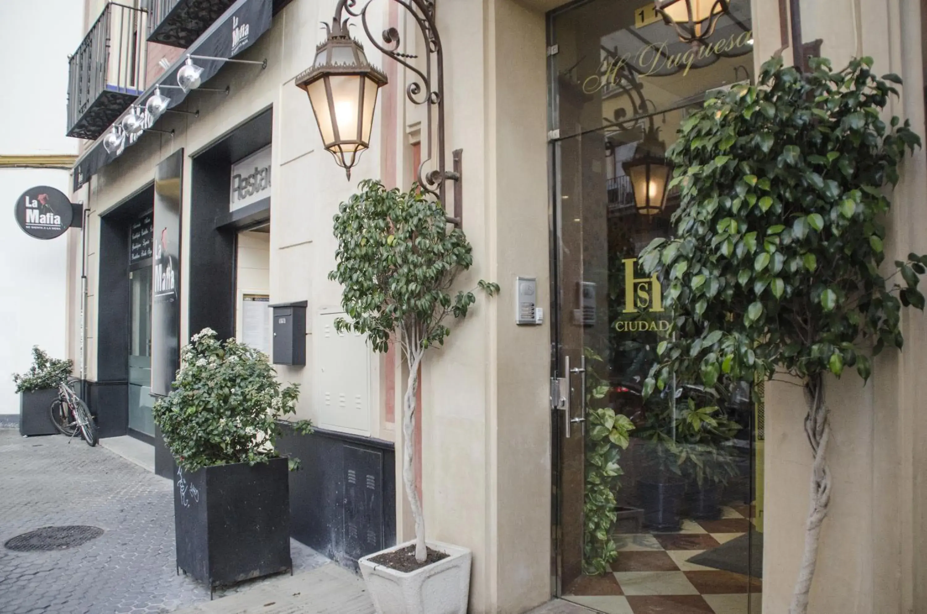 Facade/entrance in Hotel Duquesa Facade/entrance in Hotel Duquesa