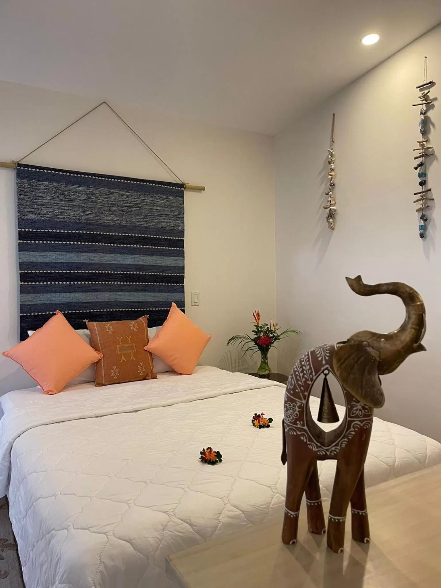 Bed in La Ramona Charming Hotel