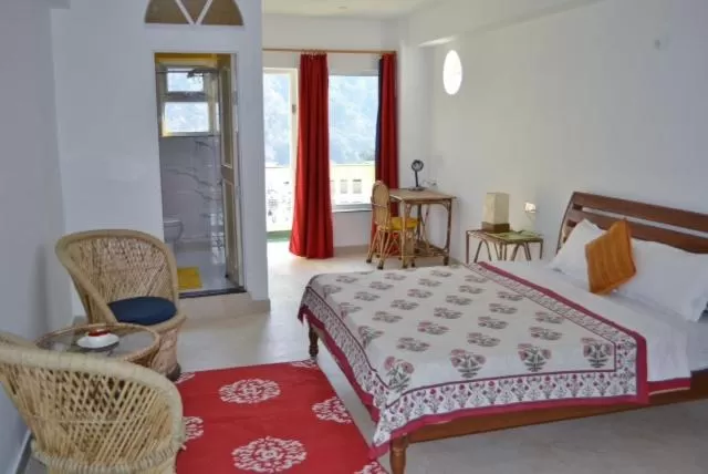 Photo of the whole room in Seventh Heaven Inn Rishikesh