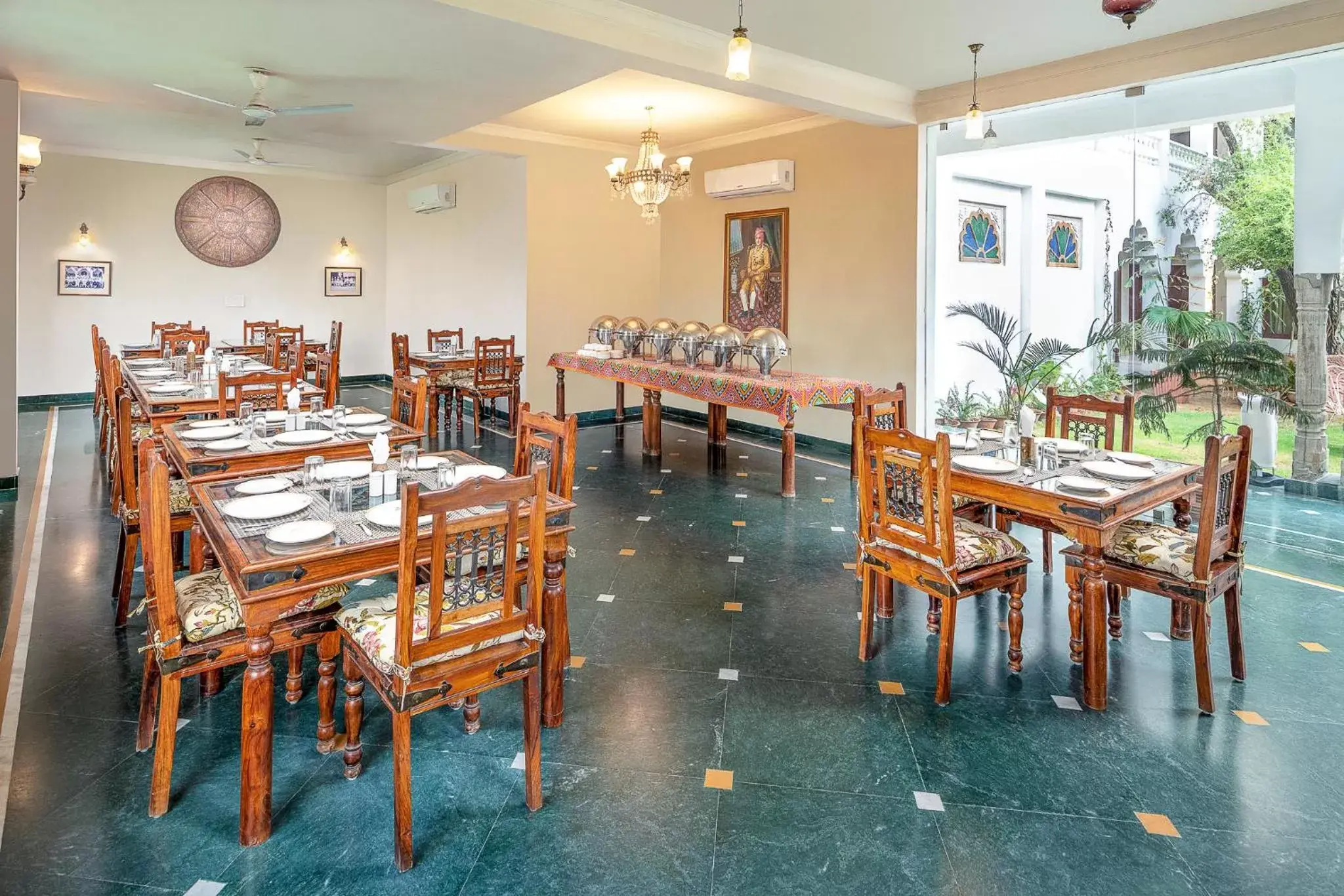 Property building, Restaurant/Places to Eat in Hotel Rajasthan Palace