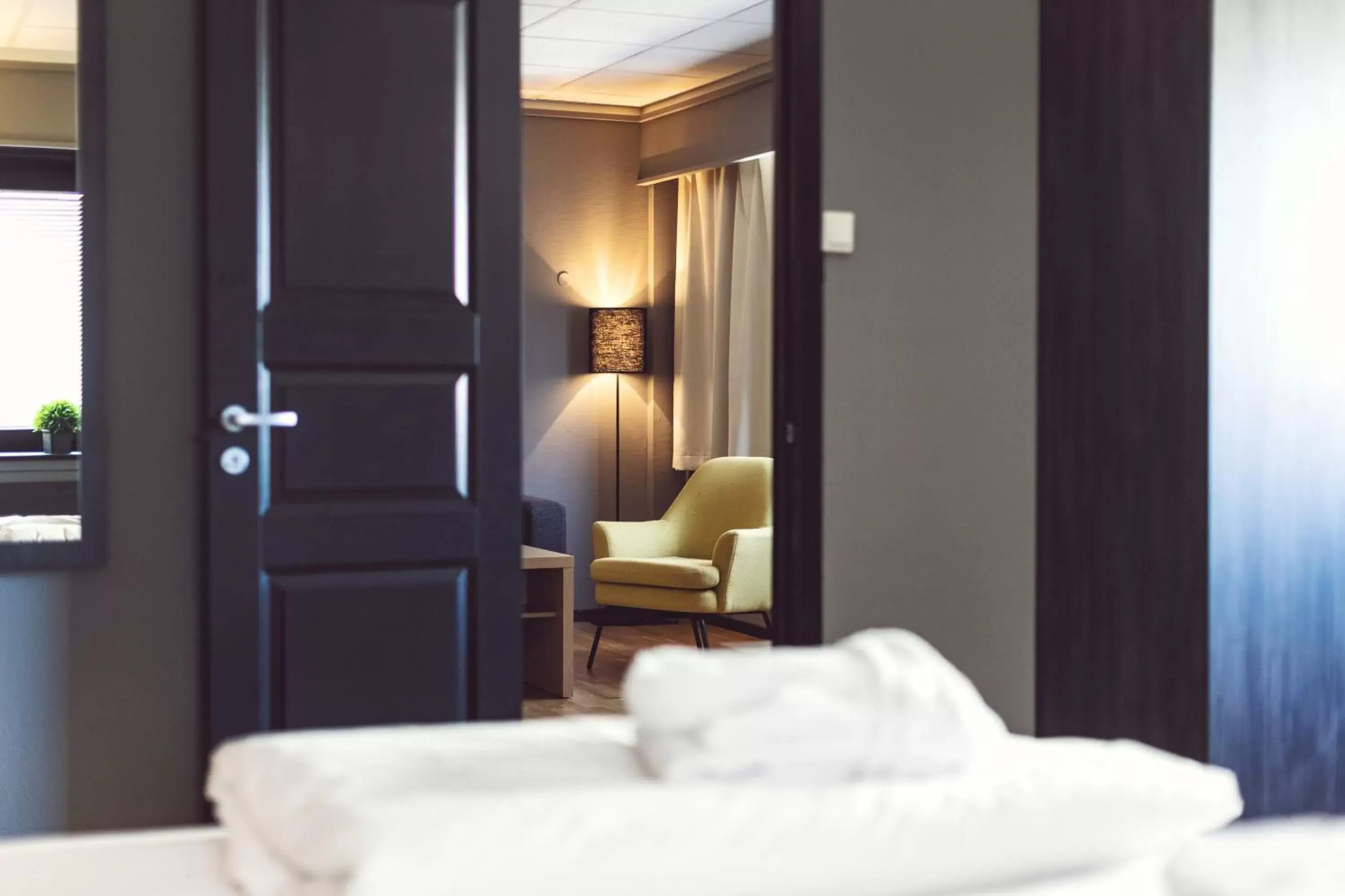 Decorative detail, Bed in Sure Hotel by Best Western Haugesund