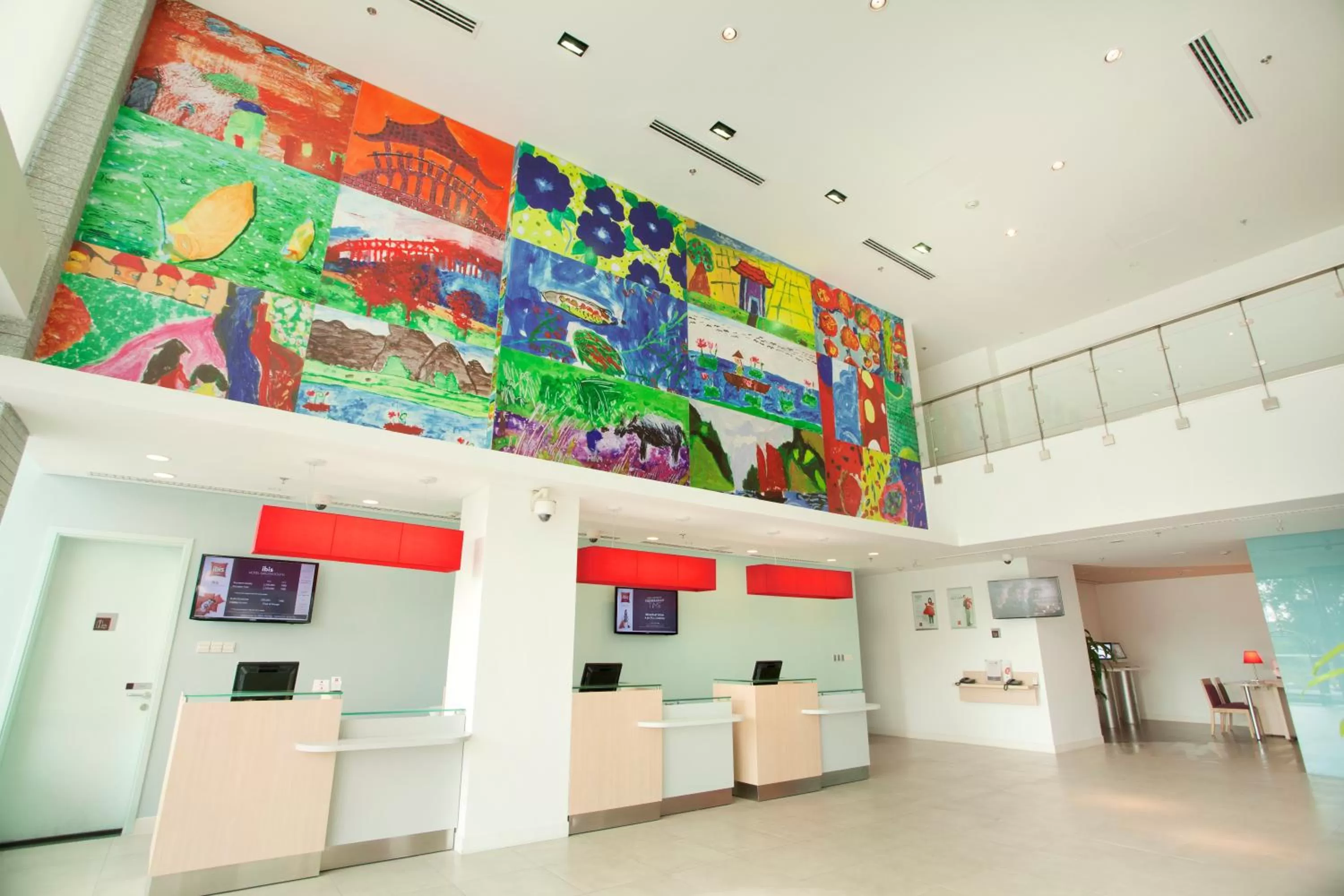 Lobby or reception in Ibis Saigon South
