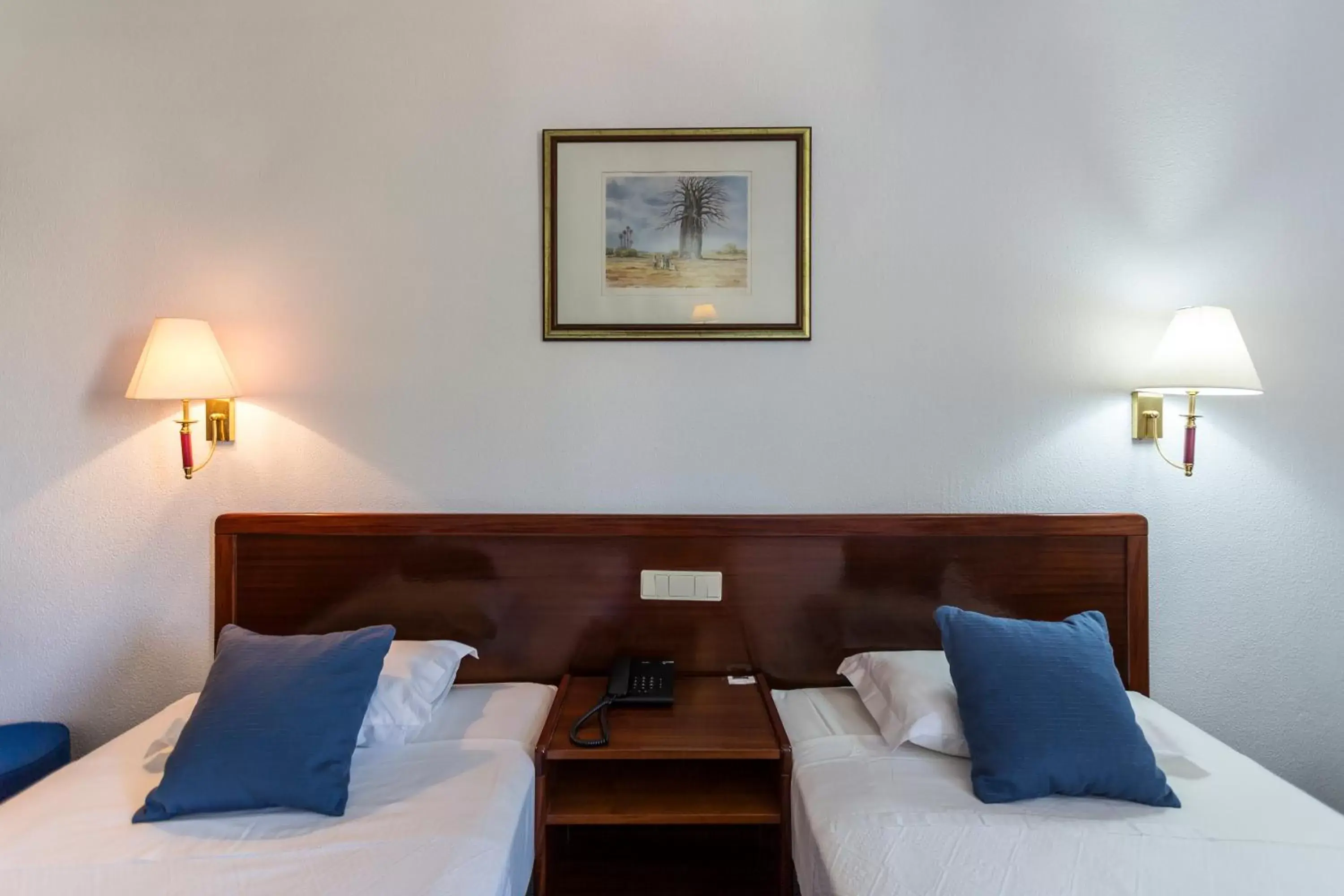 Bedroom, Bed in Hotel Arangues