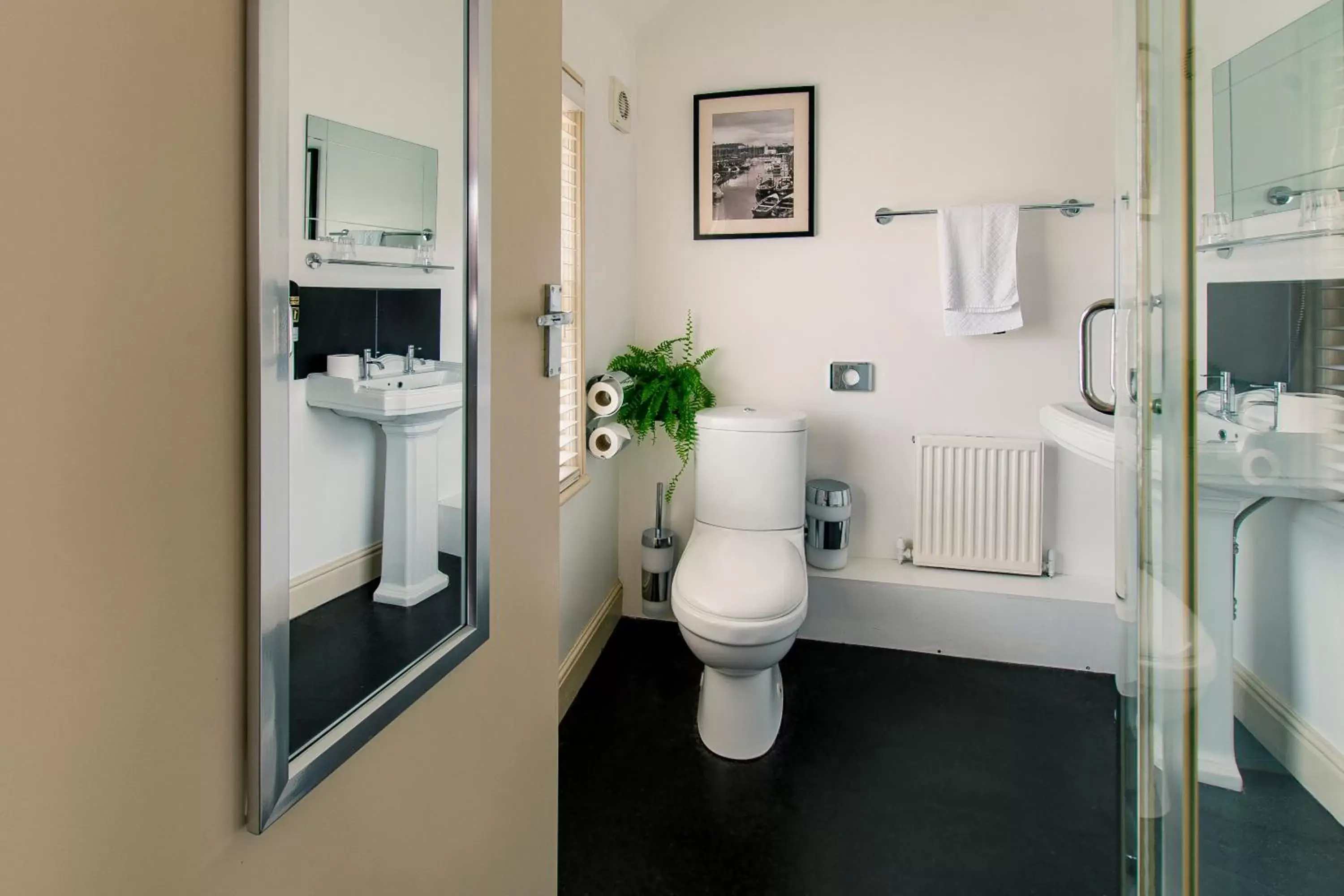 Bathroom in Rowntree Lodge