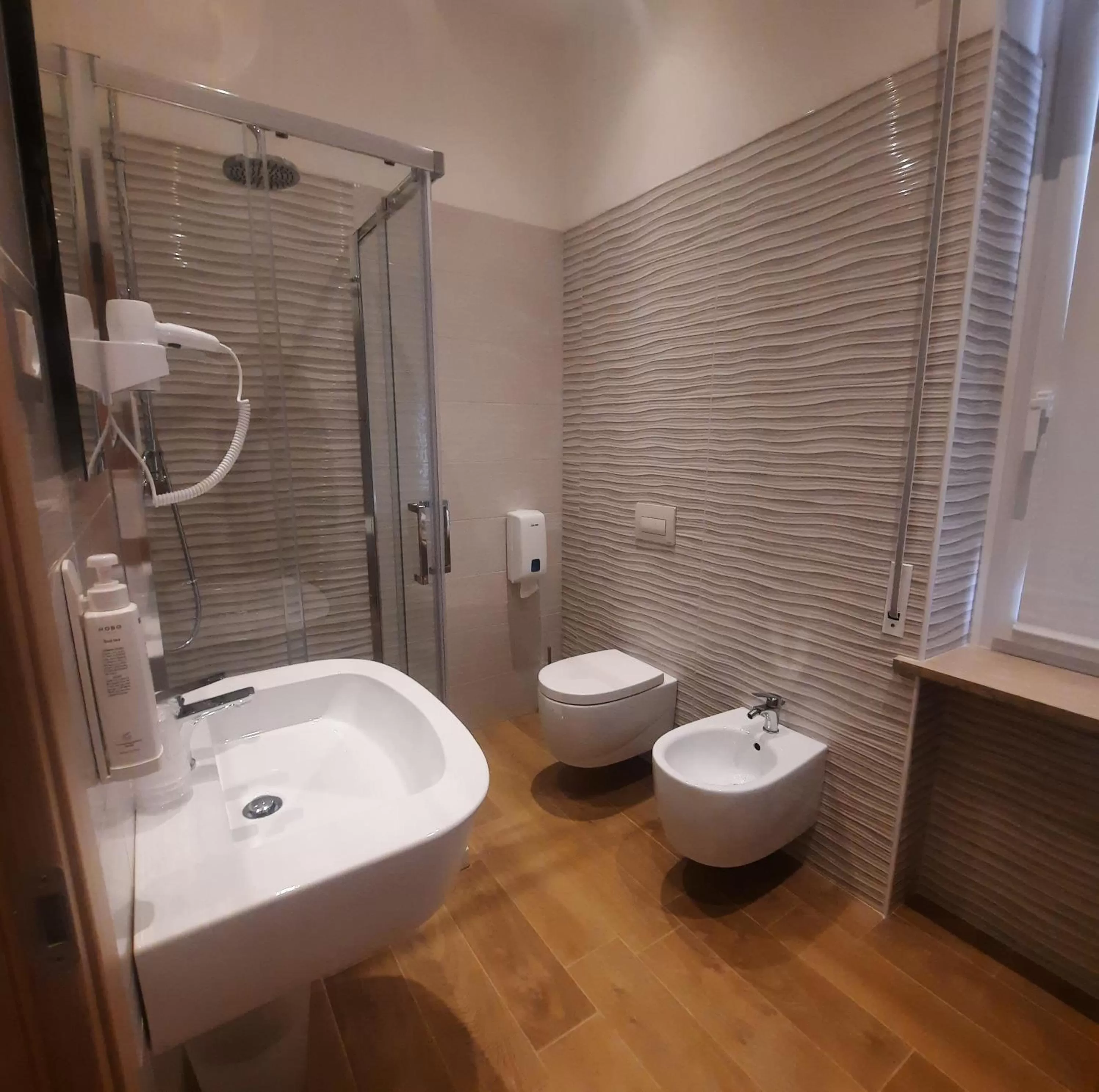 Bathroom in Hotel Porta Rivera