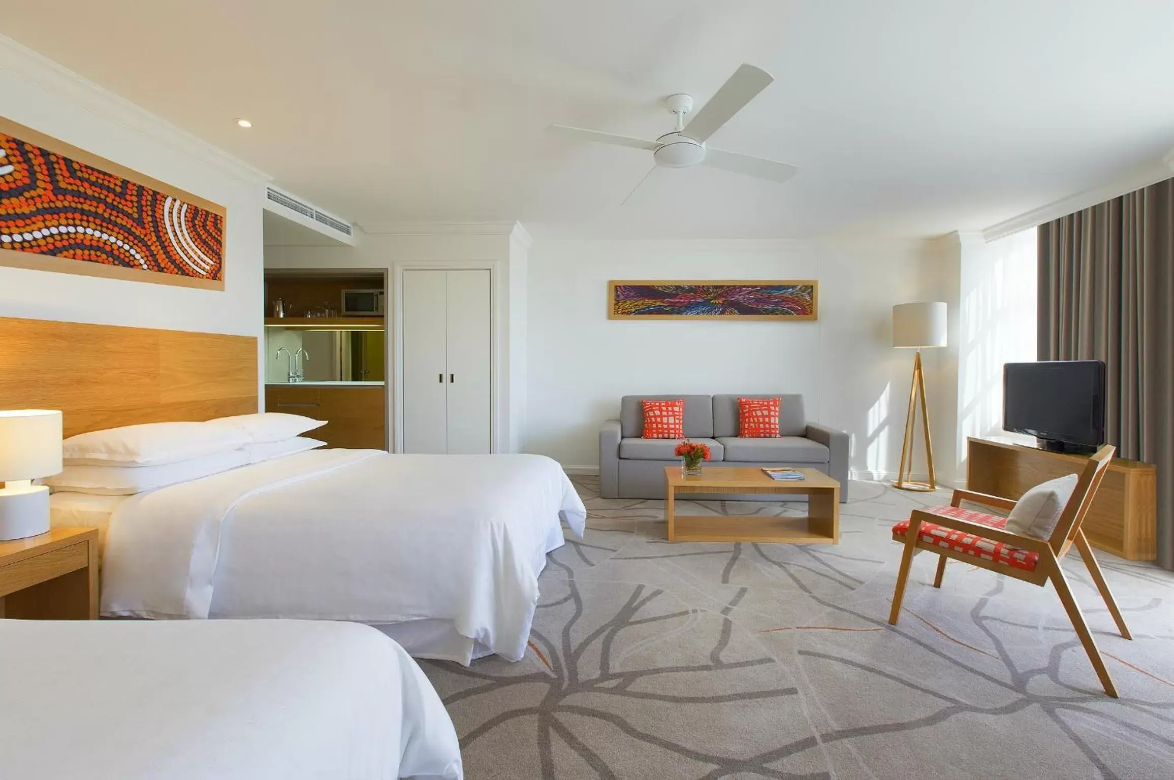 Photo of the whole room in Sofitel Noosa Pacific Resort