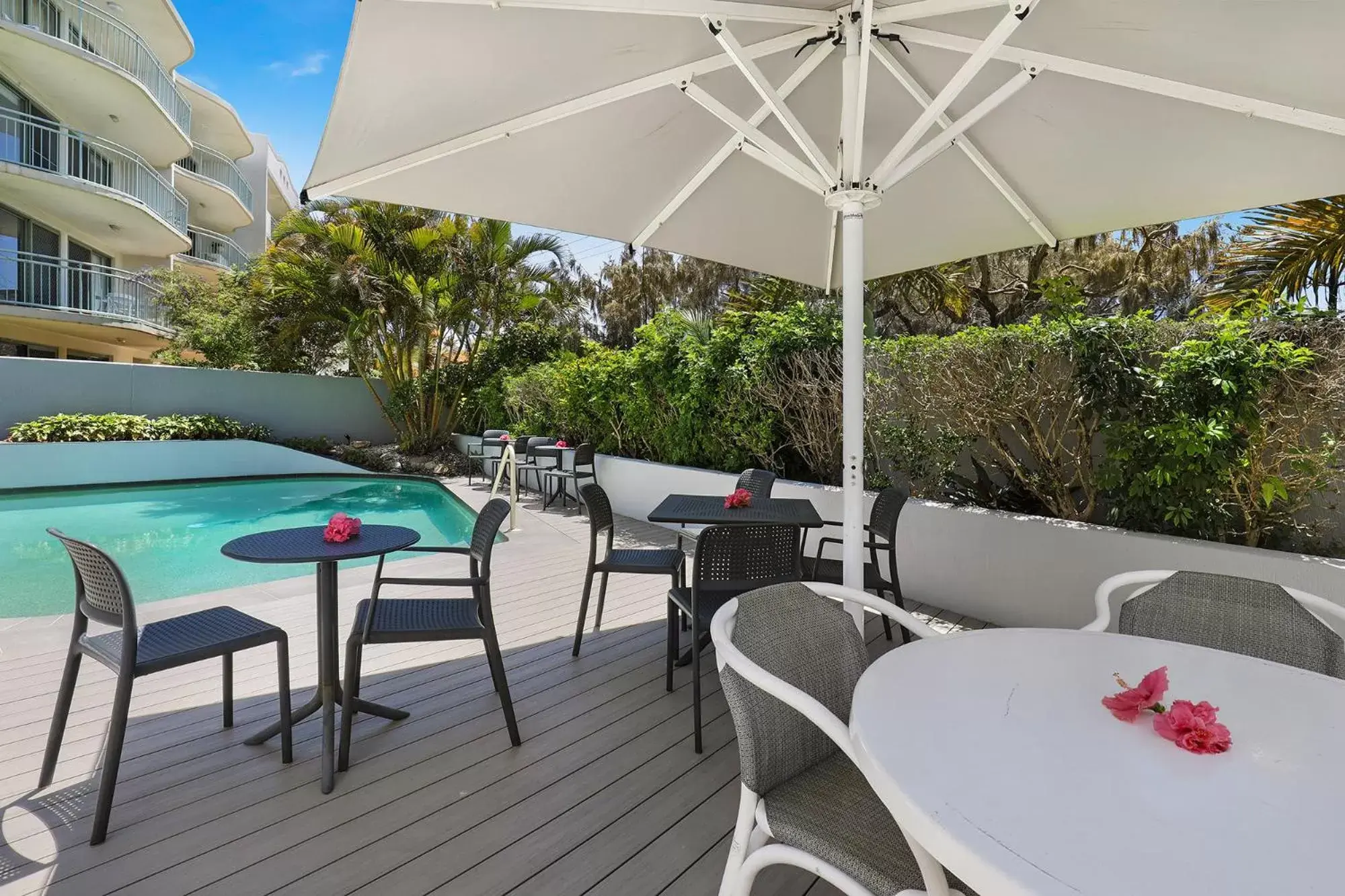 Swimming Pool in Beachside Resort Kawana Waters