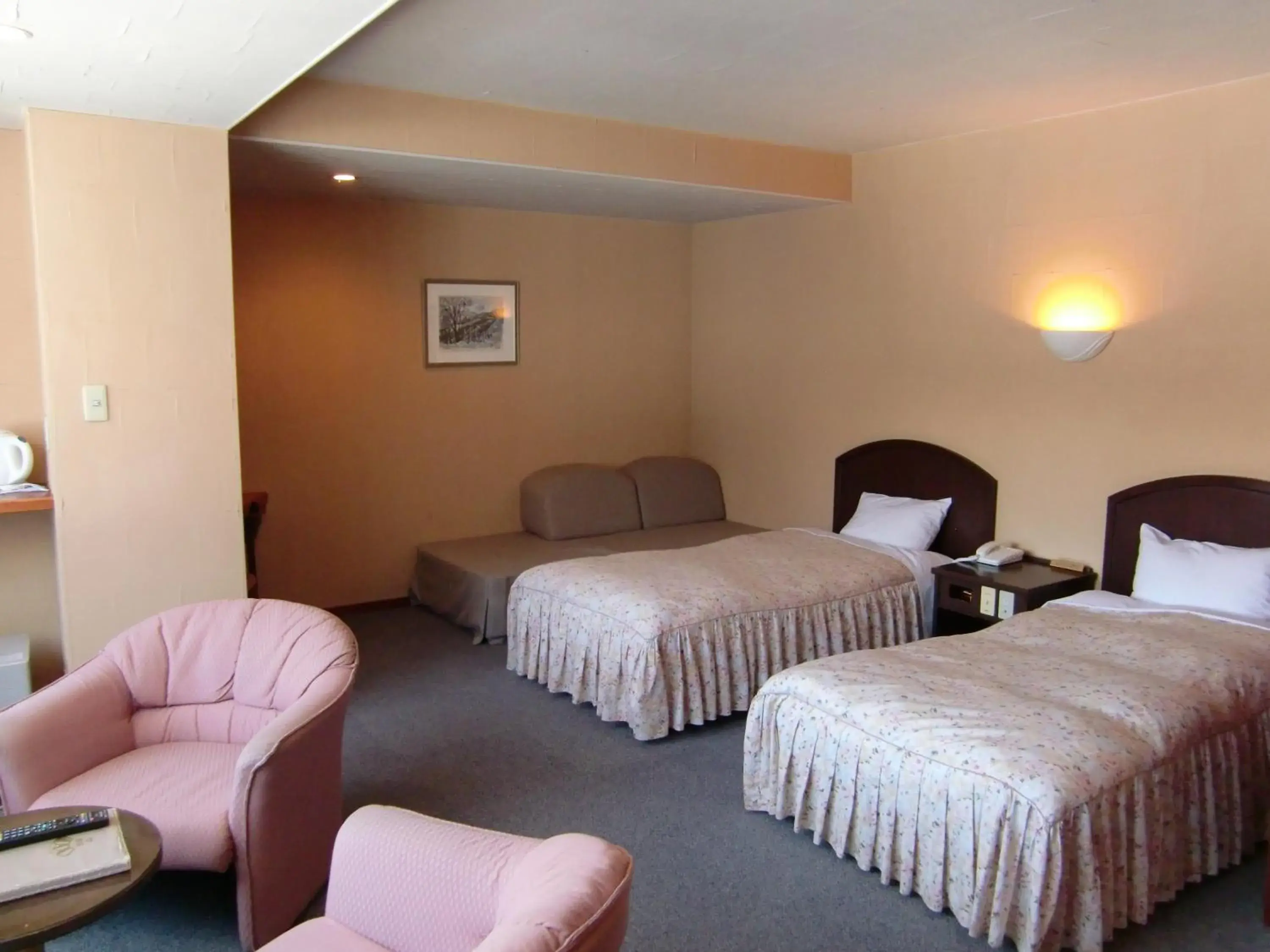Photo of the whole room, Bed in Hakuba Hotel Ougiya