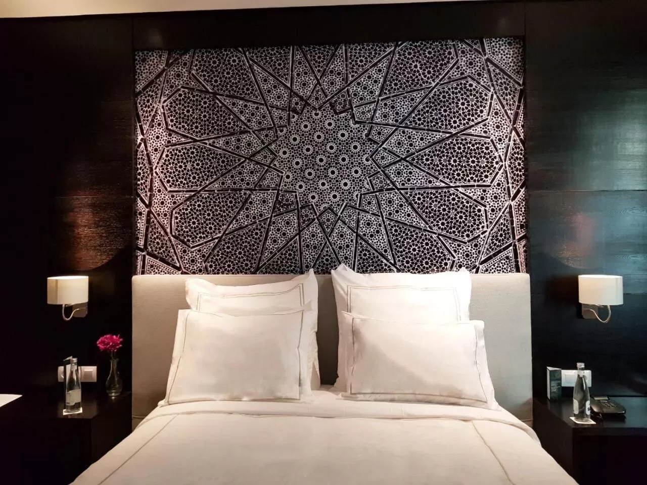 Bed in ODYSSEE Boutique Hotel Casablanca